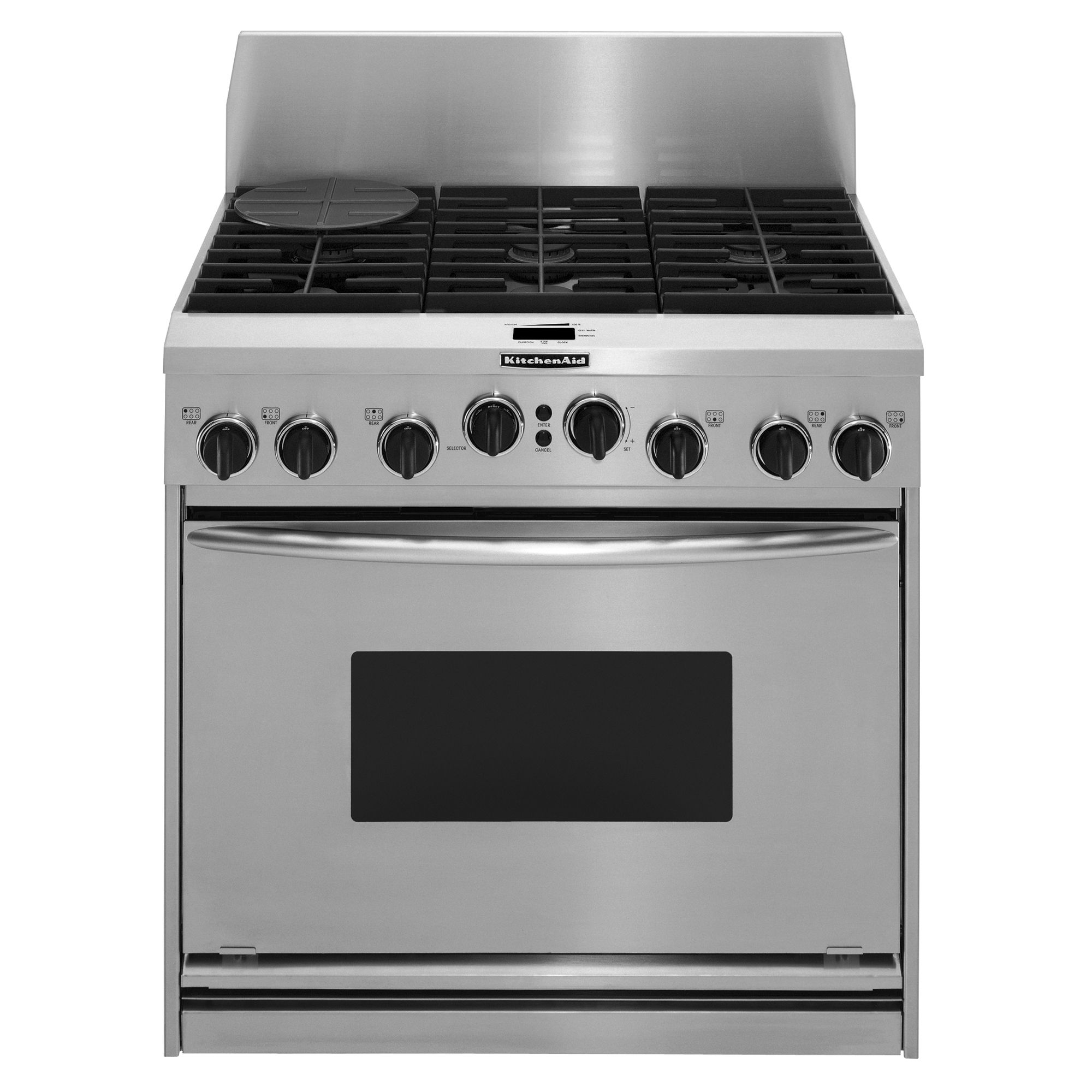 KitchenAid KDRP467KSS05 Dual-Fuel Freestanding Range