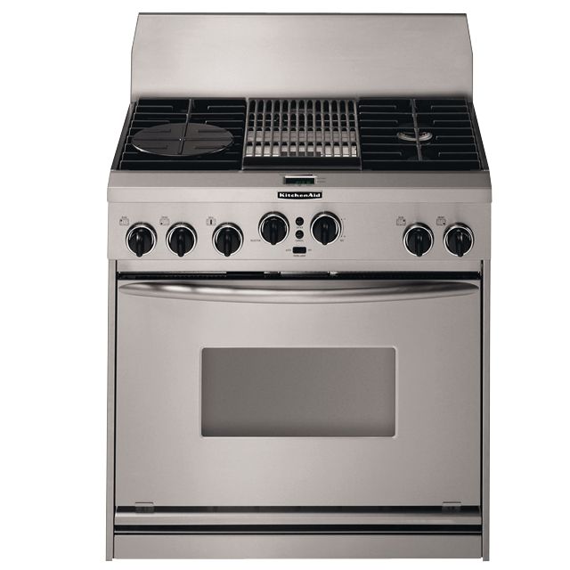 KitchenAid KDRP462LSS0 Dual-Fuel Range with Grill