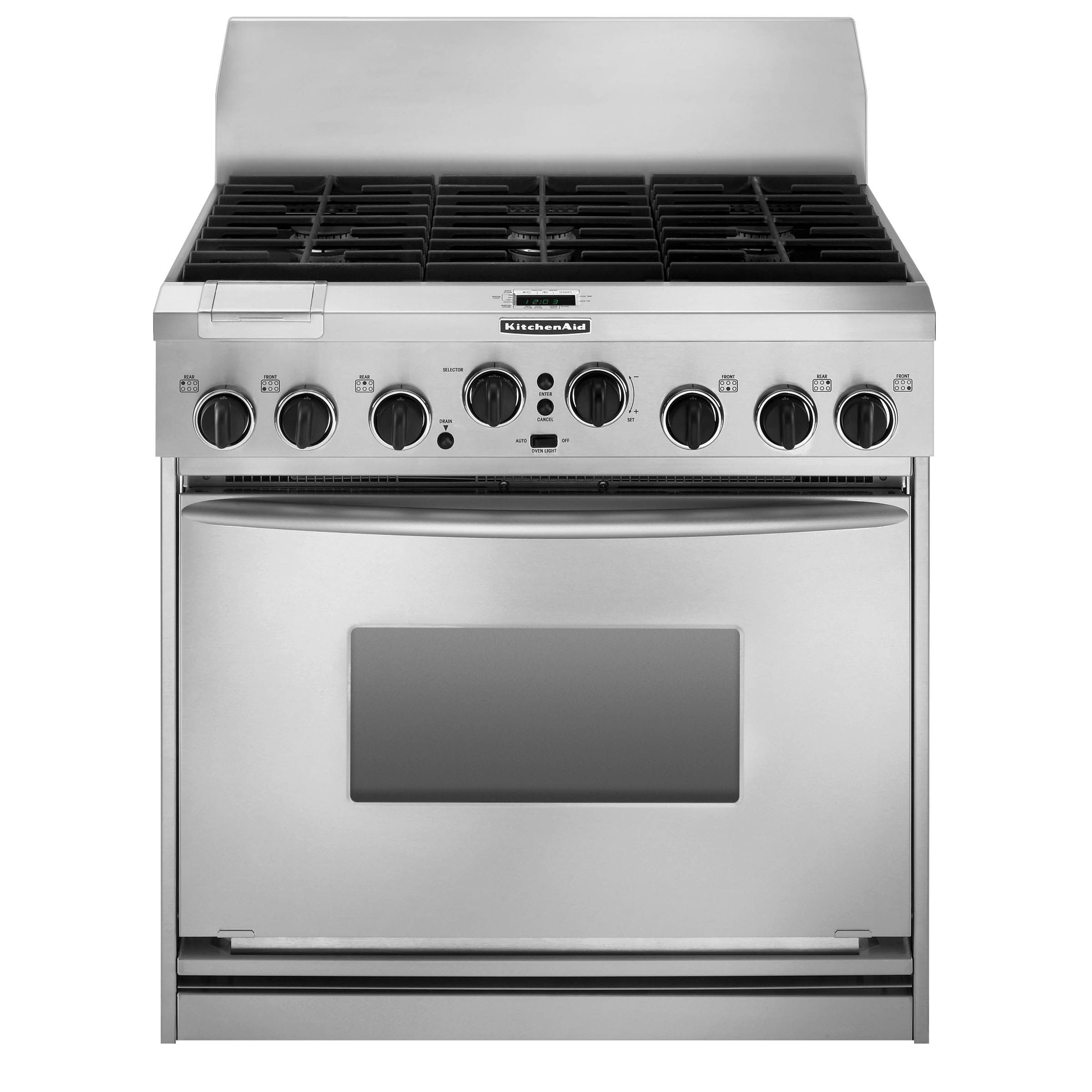 KitchenAid KDRP767RSS00 Dual-Fuel Freestanding Range