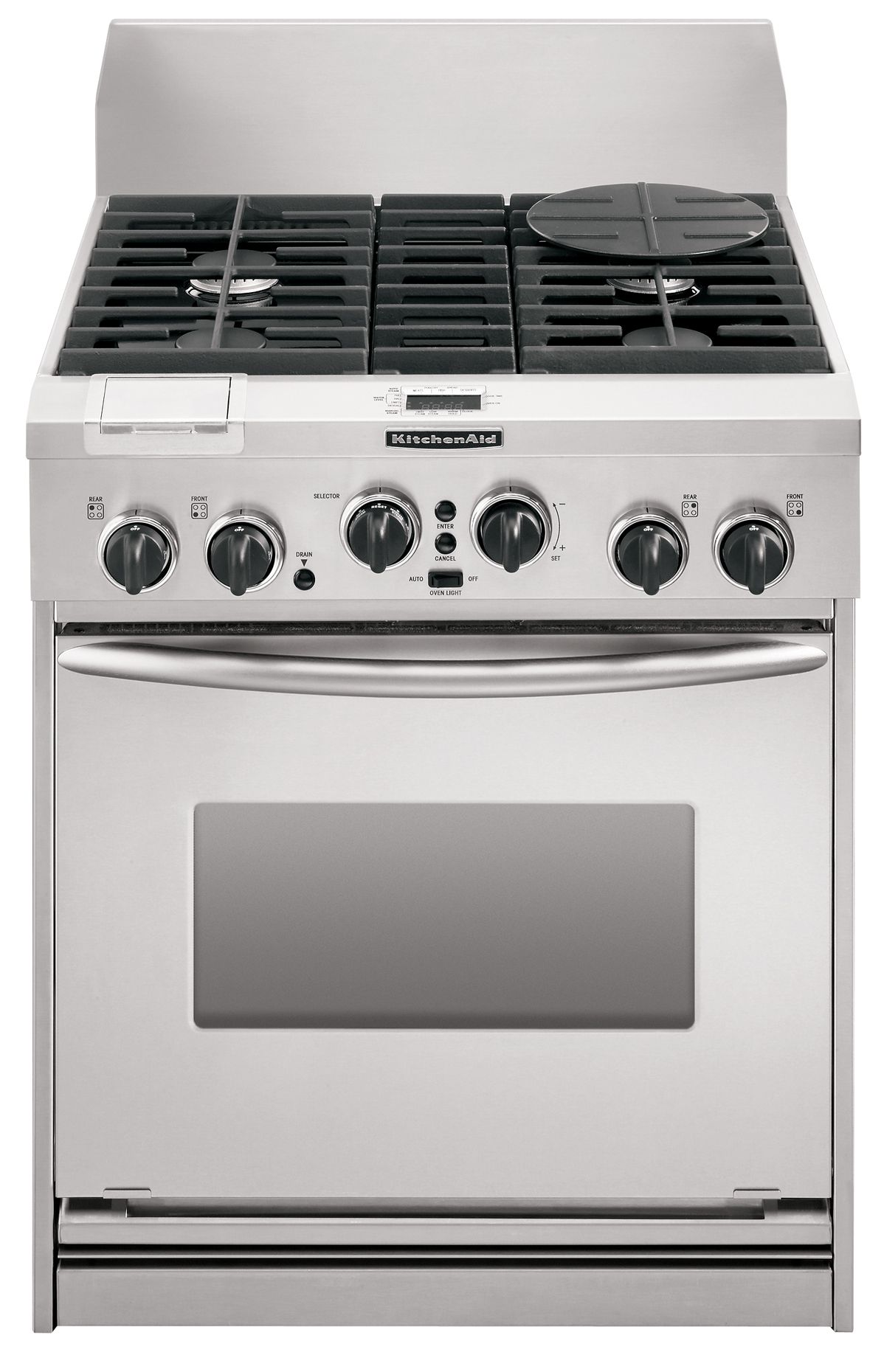 KitchenAid KDRP707RSS01 Dual-Fuel Freestanding Range