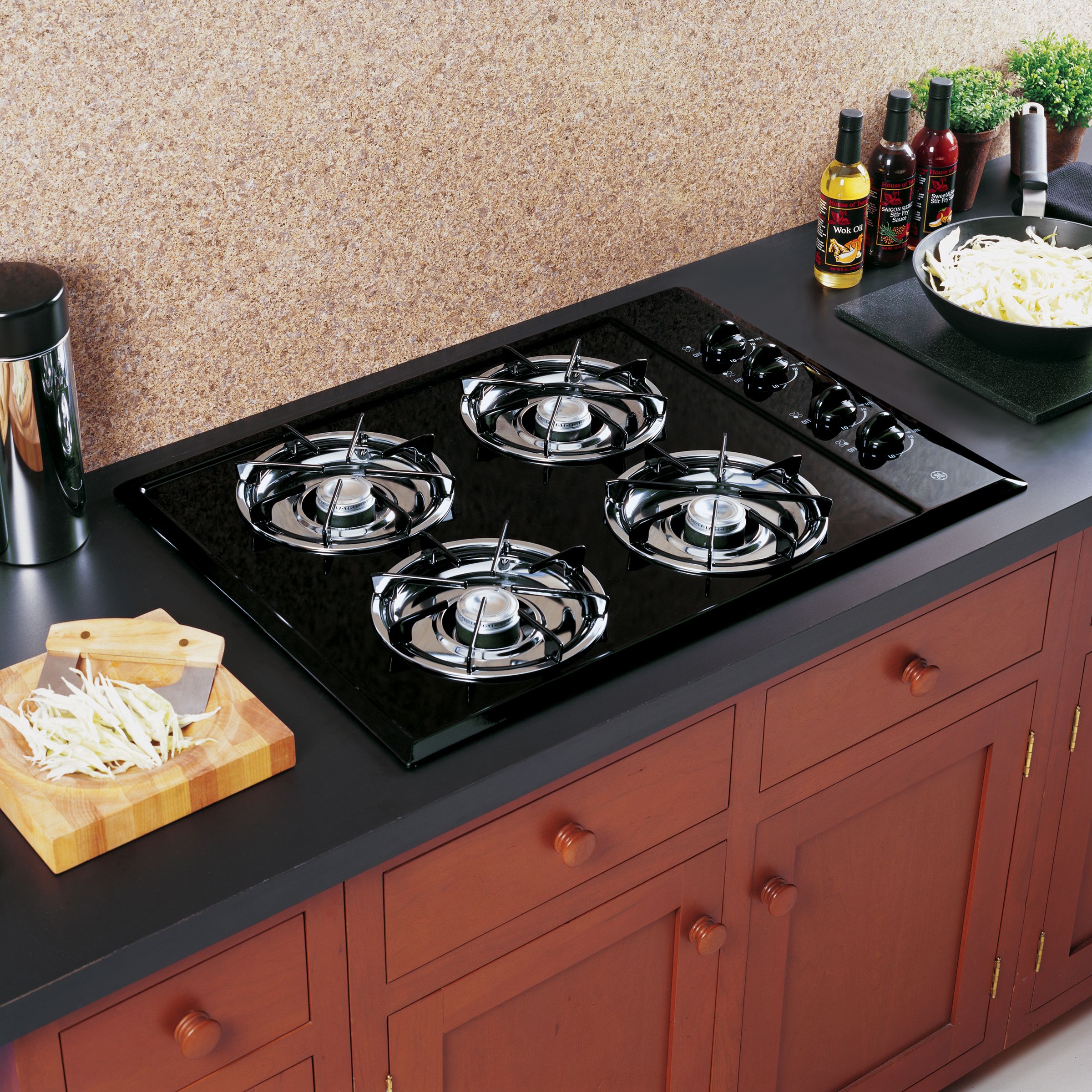 GE JGP321EJ1BL Gas Cooktop
