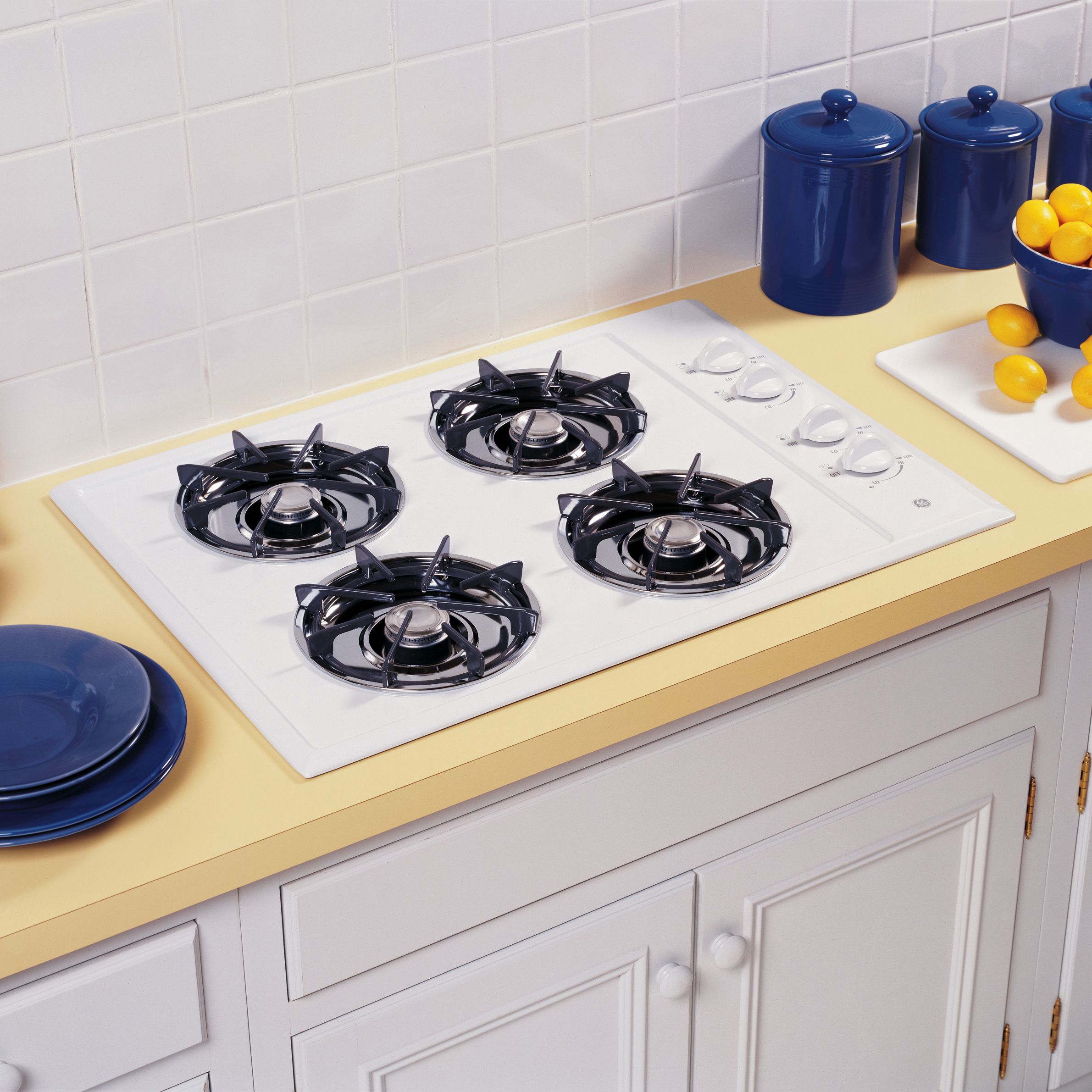 GE JGP321EJ1WH Gas Cooktop