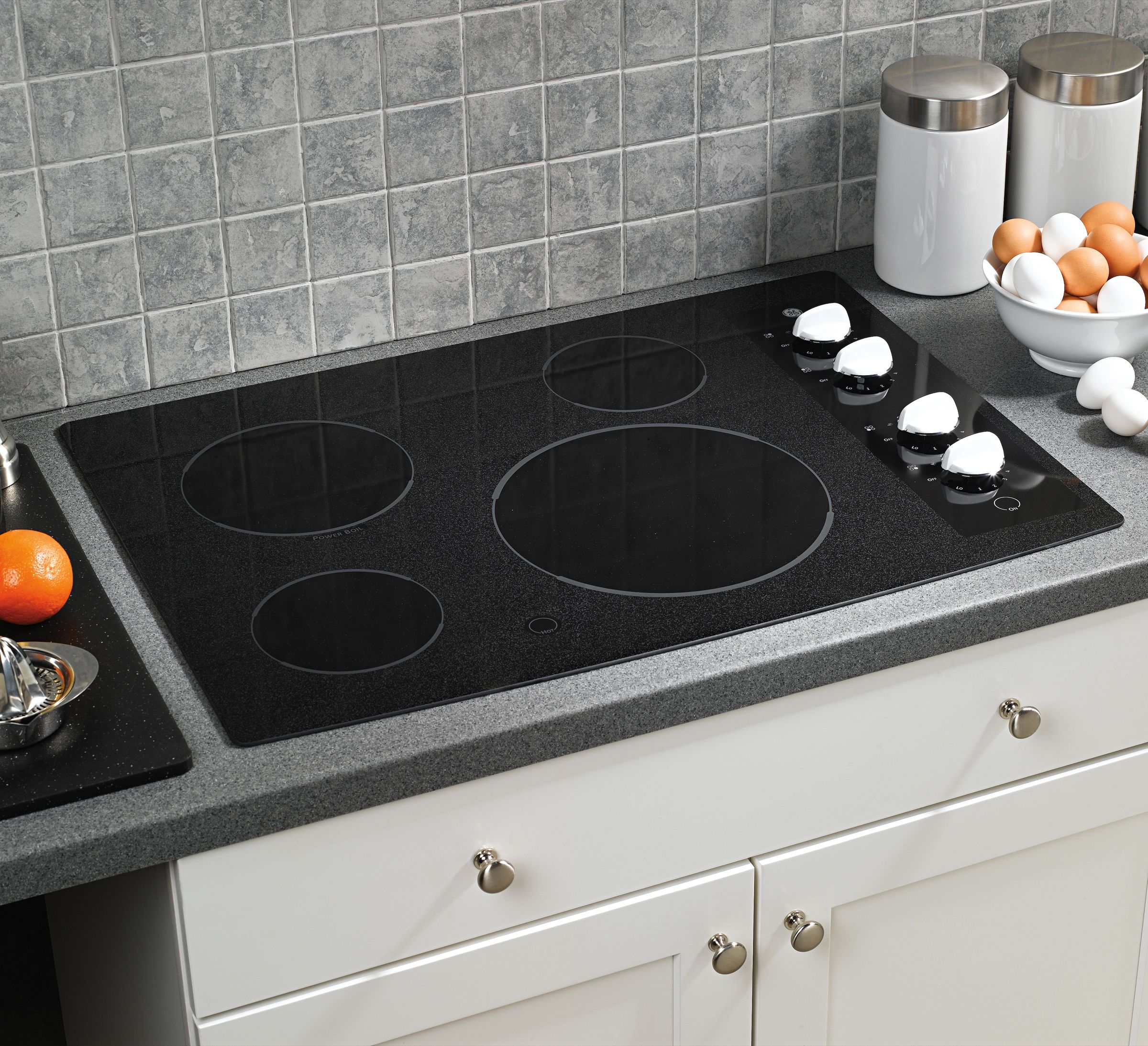 GE JP346WM2WW Electric Cooktop