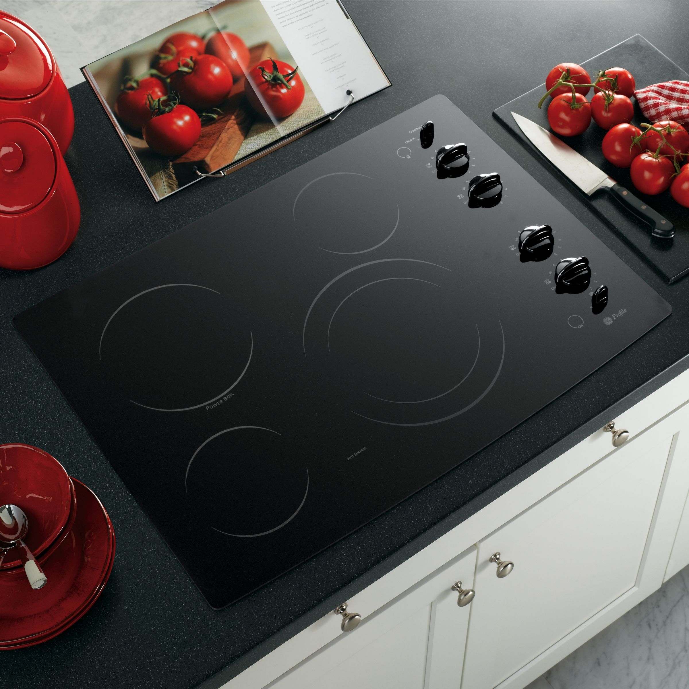 How to replace the glass top on an electric cooktop
