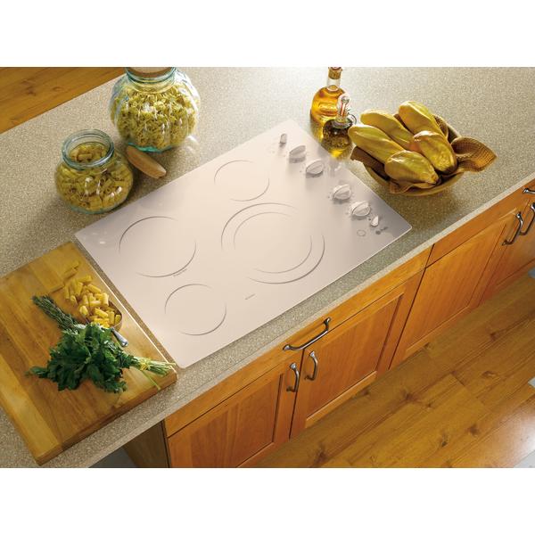 GE Profile Series PP912KMCC 30" BuiltIn Electric Cooktop Bisque Sears Hometown Stores