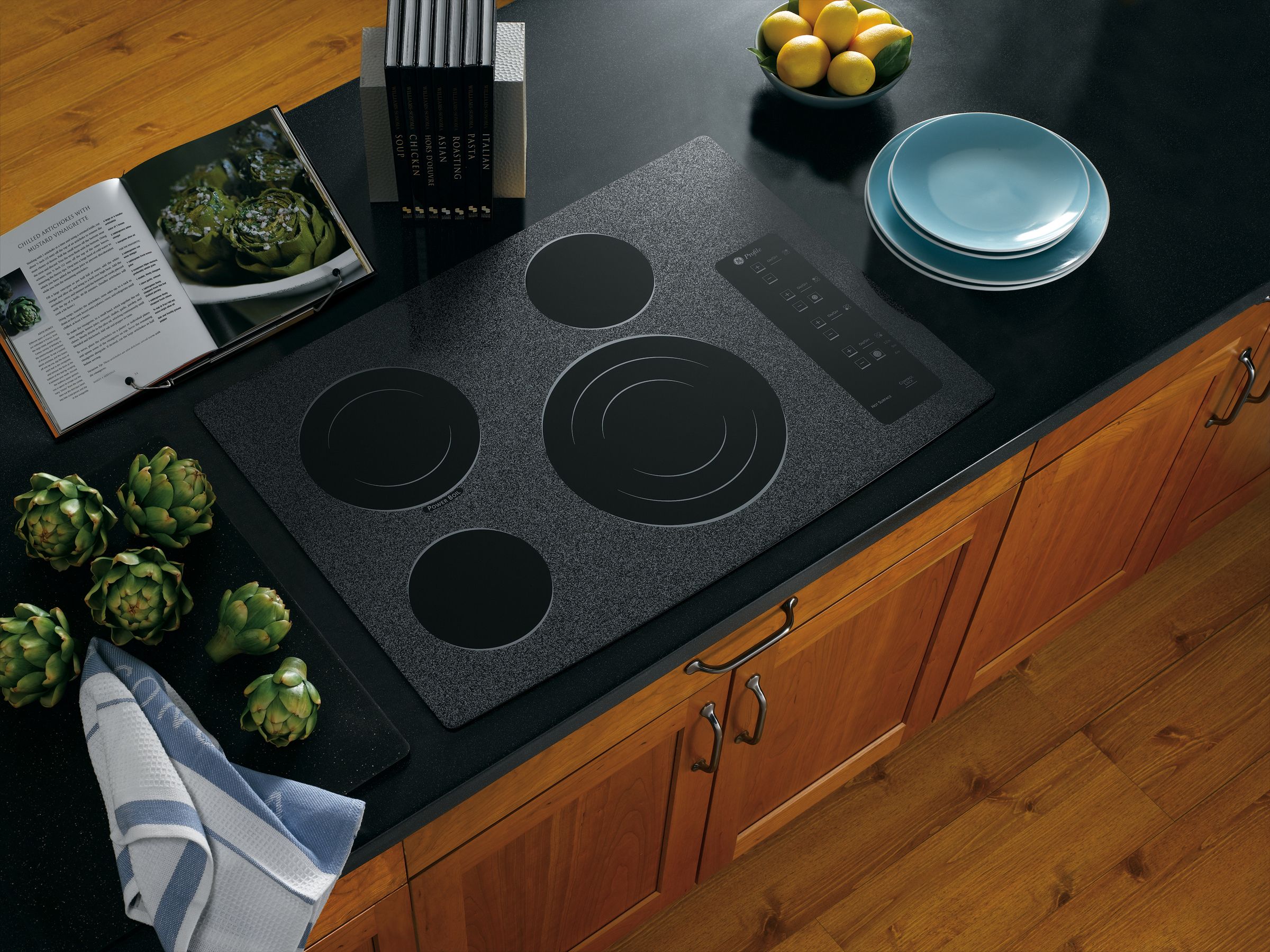 GE PP945WM2WW Electric Cooktop