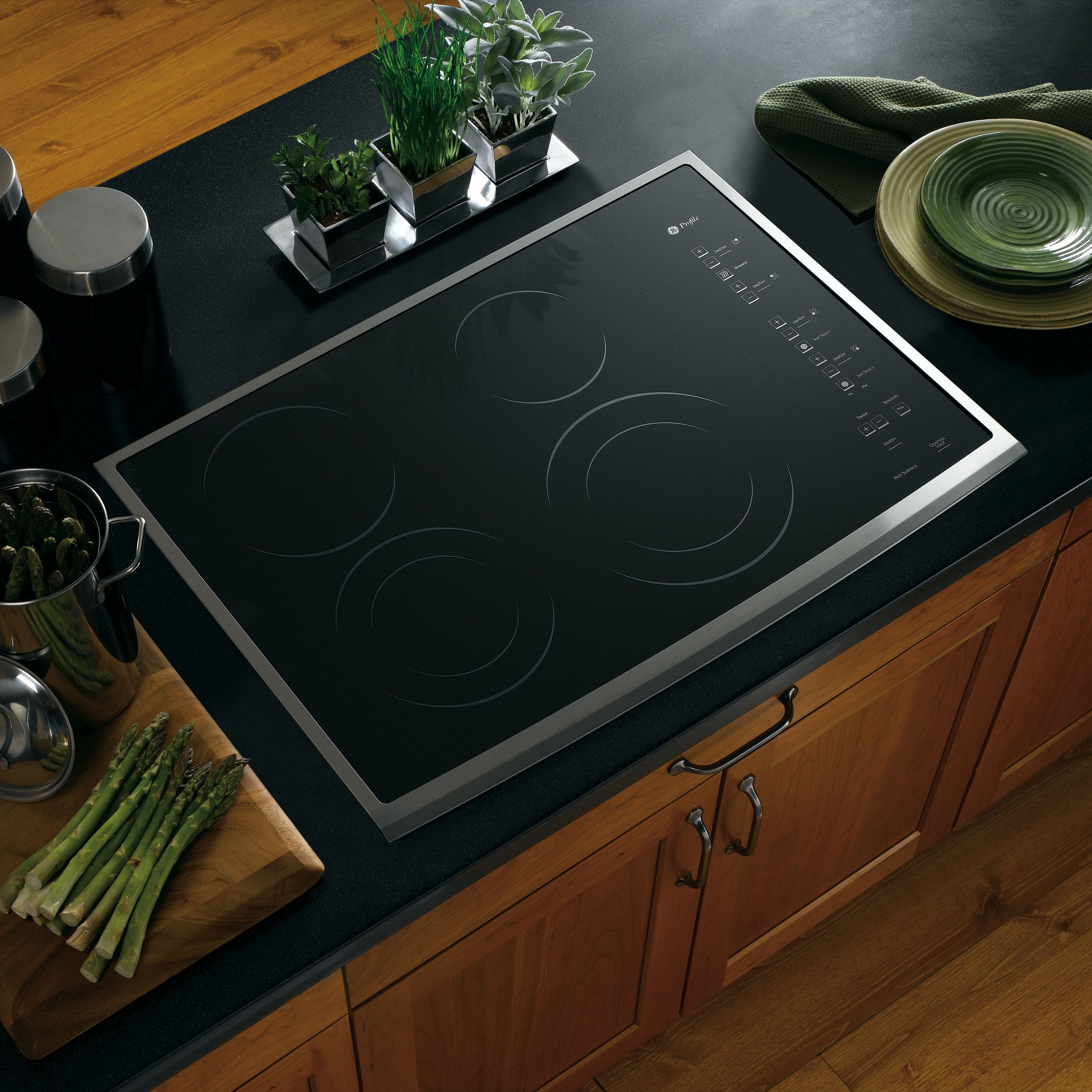 GE PP950SM1SS Electric Cooktop