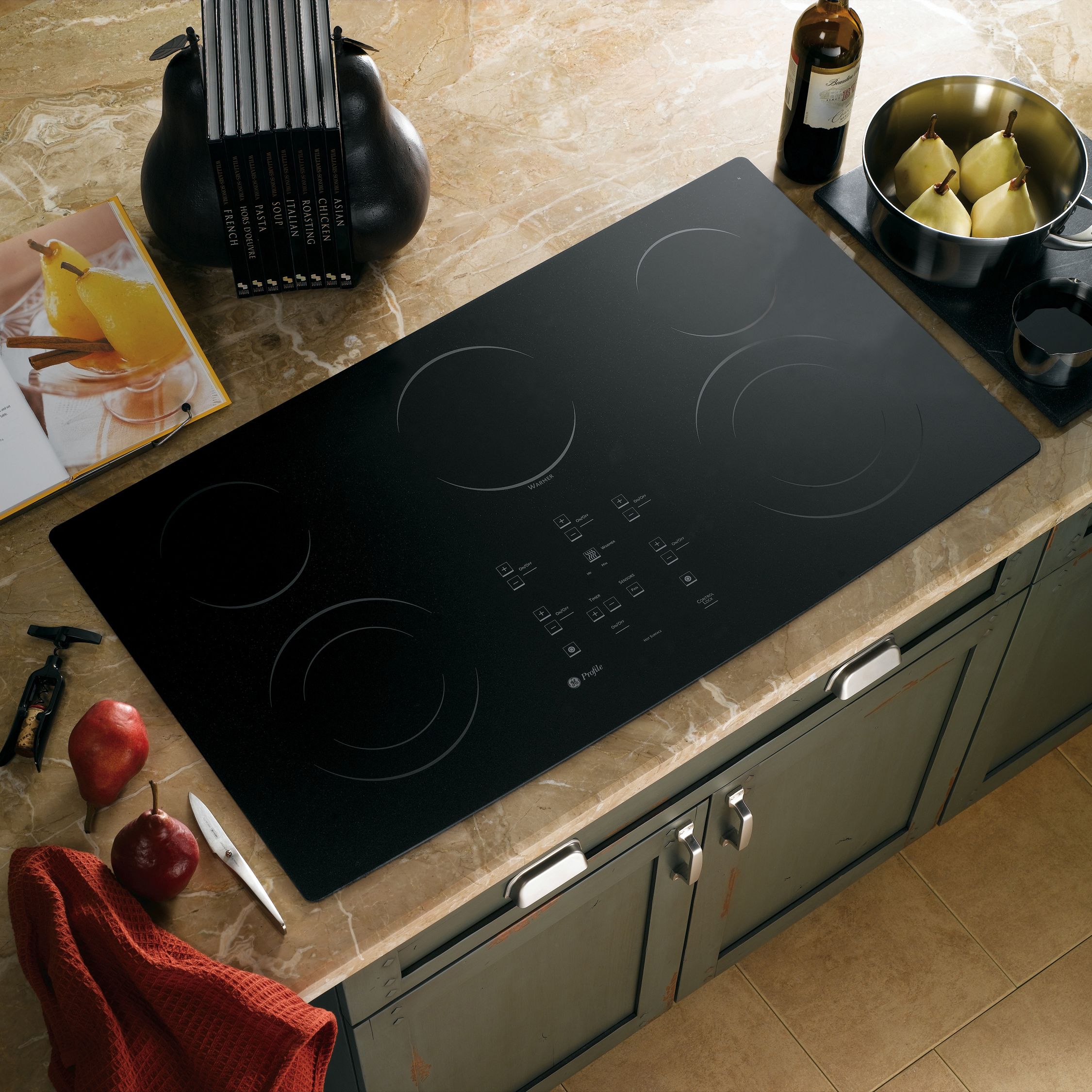 GE PP980BM1BB Electric Cooktop