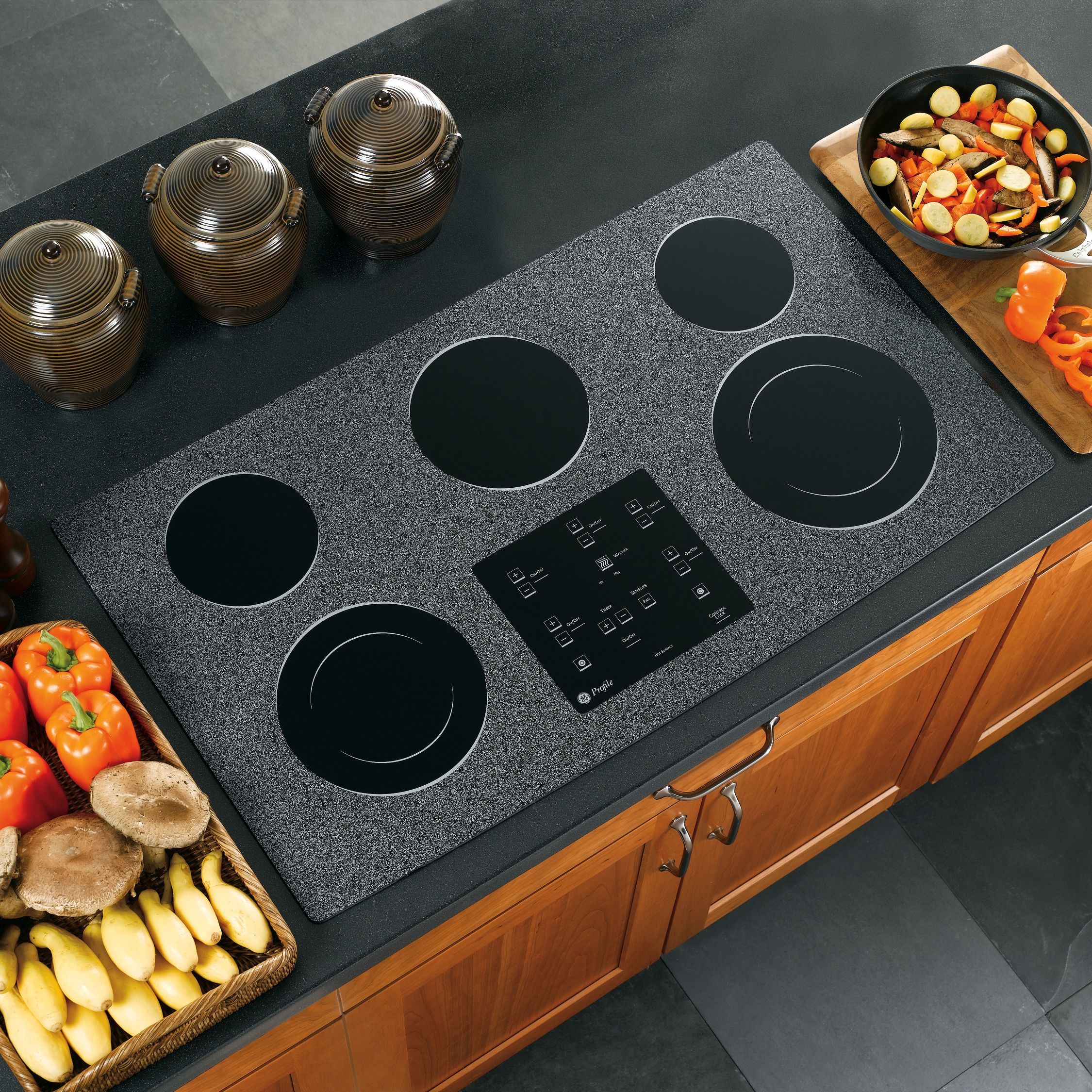 GE PP980WM1WW Electric Cooktop