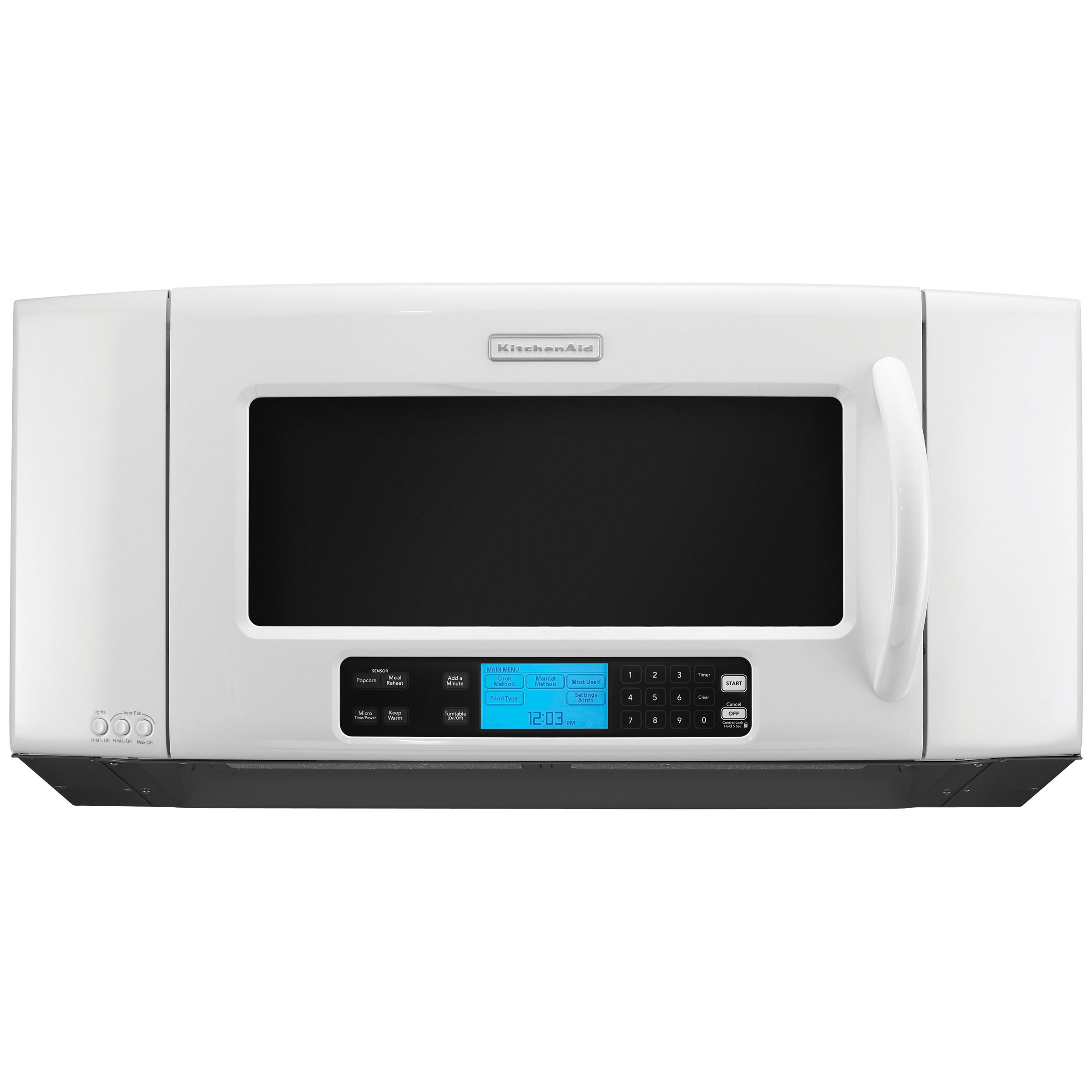 KitchenAid KHMS2056SWH2 Microwave/Hood Combo