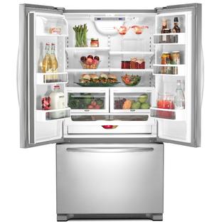 Kitchenaid Kfcs22evms 21 9 Cu Ft French Door Refrigerator American Freight Sears Outlet