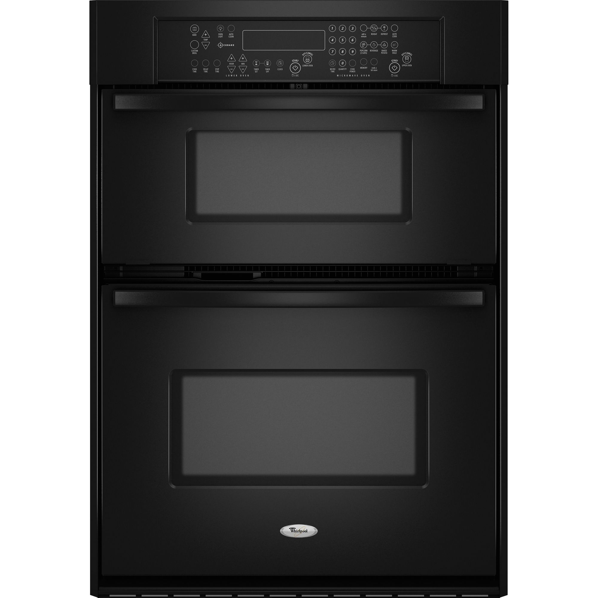 Whirlpool RMC305PVB01 30" Electric Built-In Oven Combo