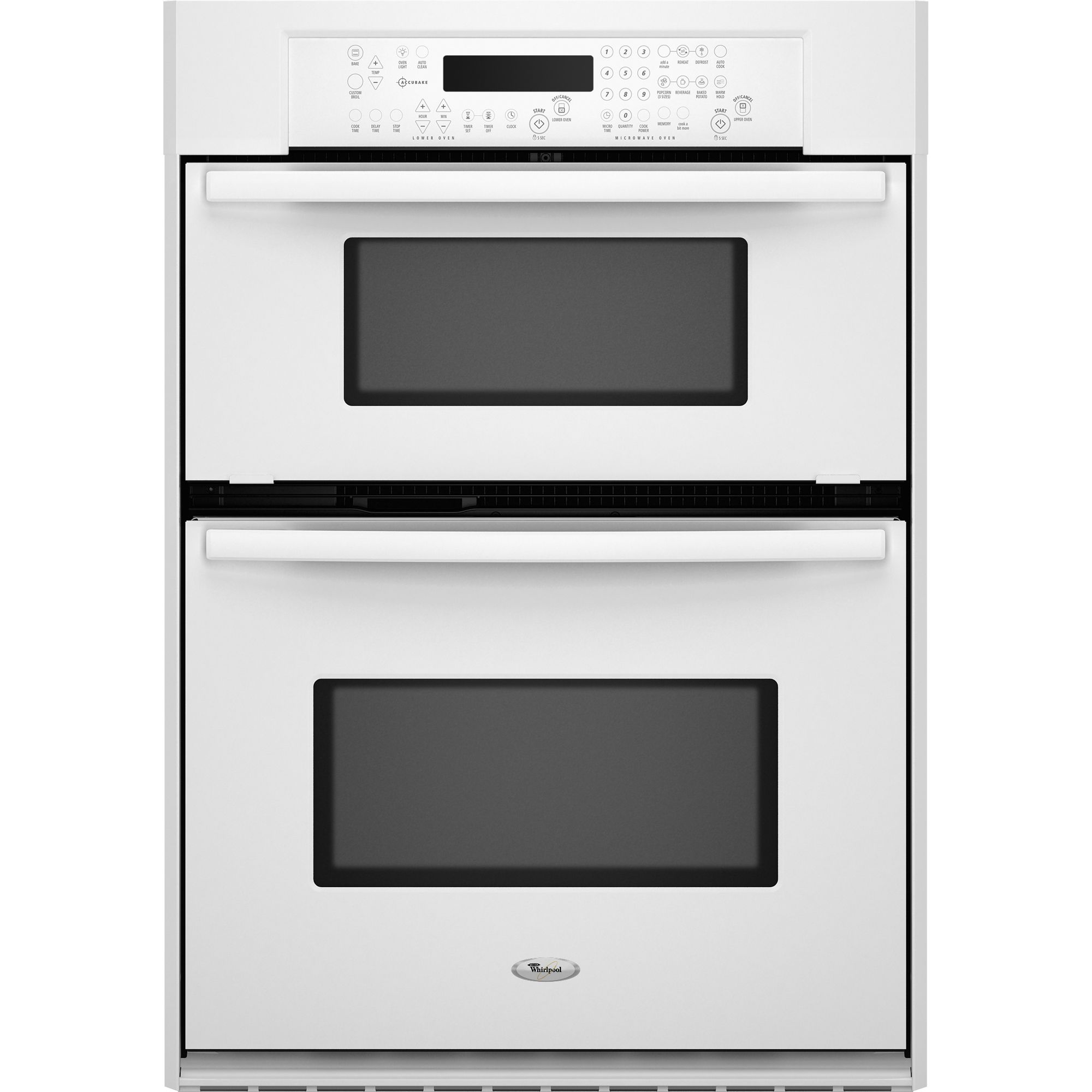 Whirlpool RMC305PVQ01 30" Electric Built-In Oven Combo