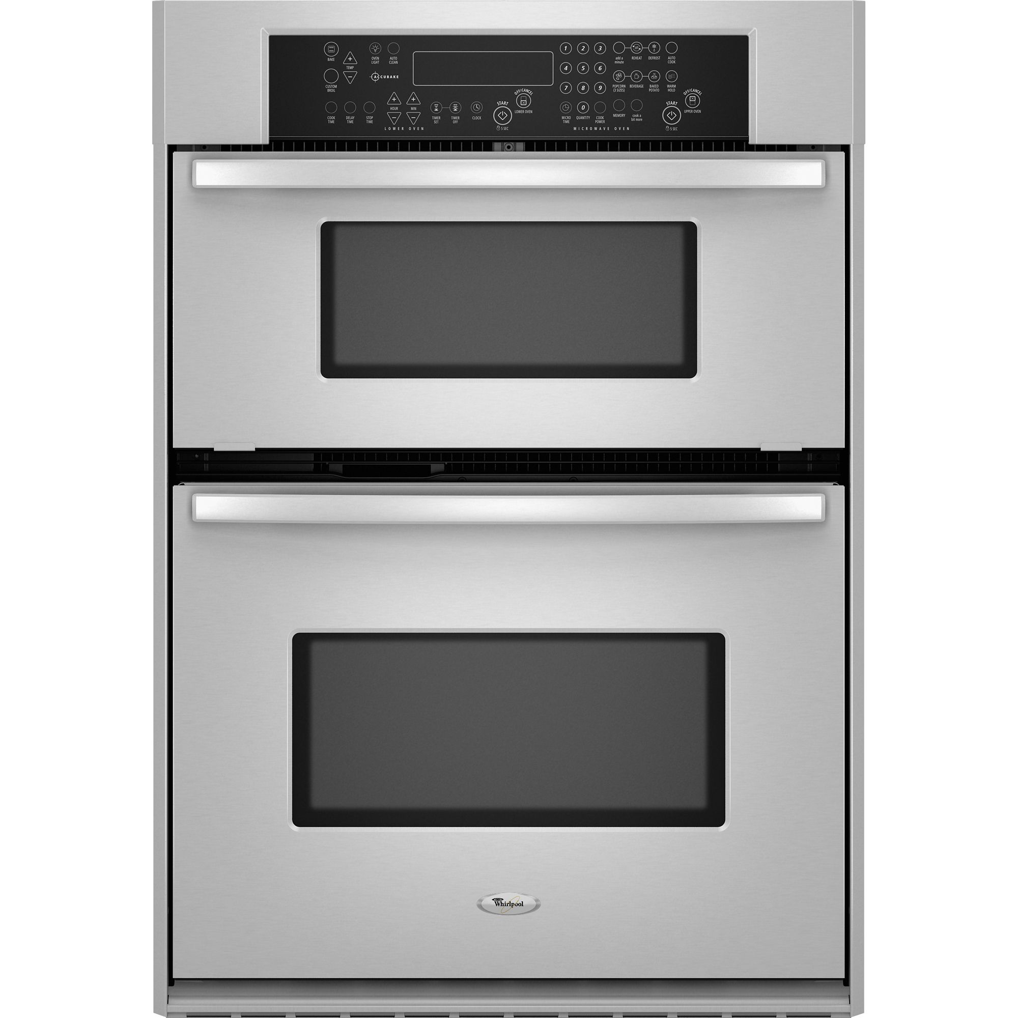 Whirlpool RMC305PVS01 30" Electric Built-In Oven Combo