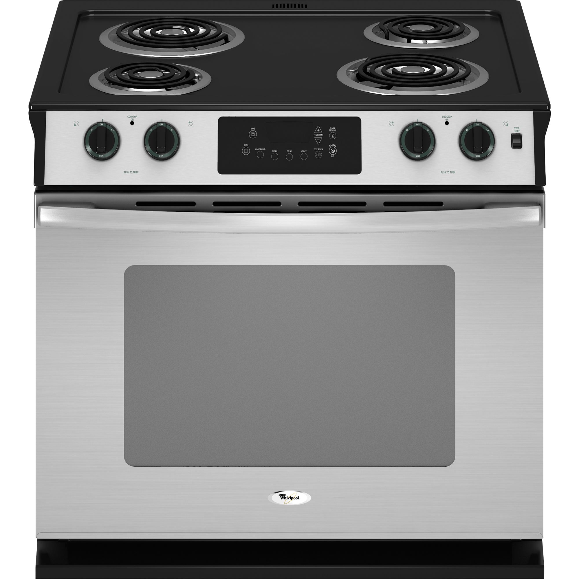 Whirlpool WDE150LVS01 30" Electric Drop-In Range