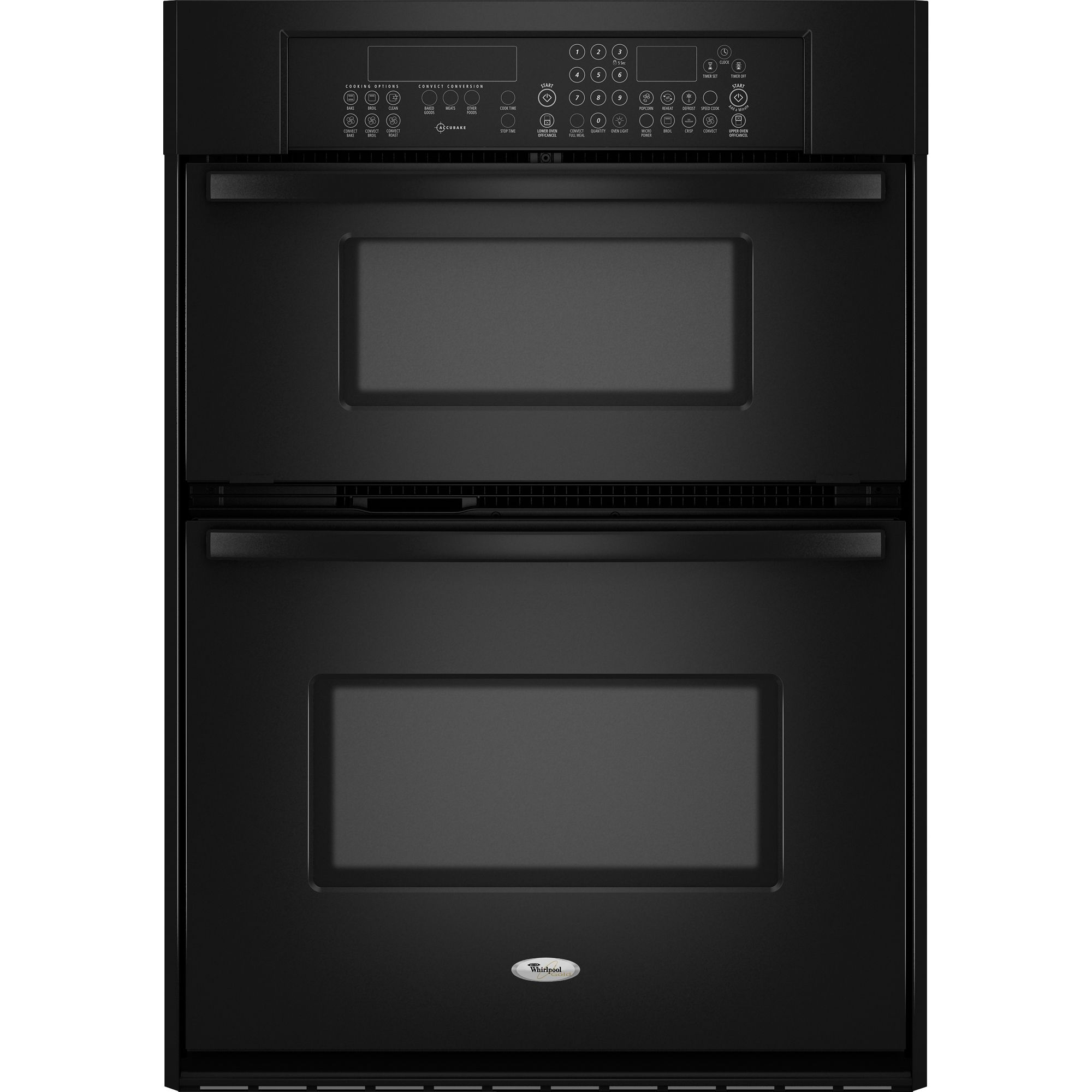 Whirlpool GSC309PVB02 30" Electric Built-In Oven Combo