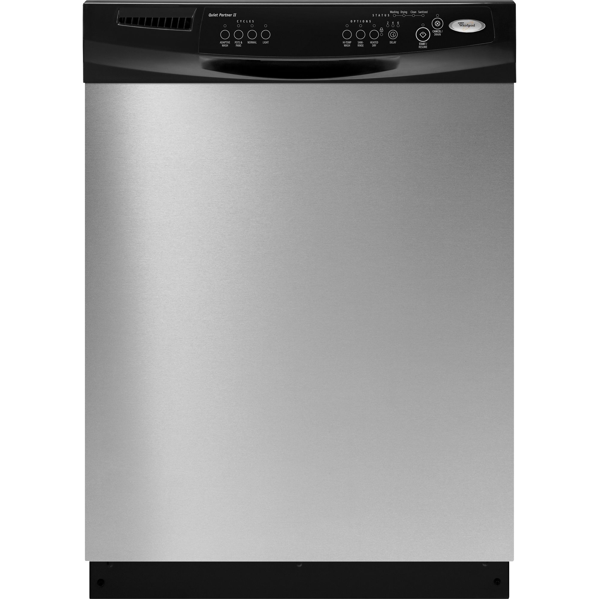 Whirlpool DU1301XTVS4 Undercounter Dishwasher