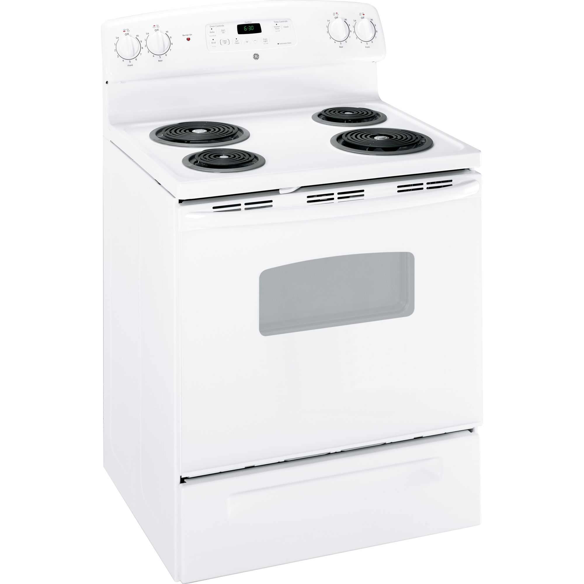 GE JBP23DN1WW Electric Range