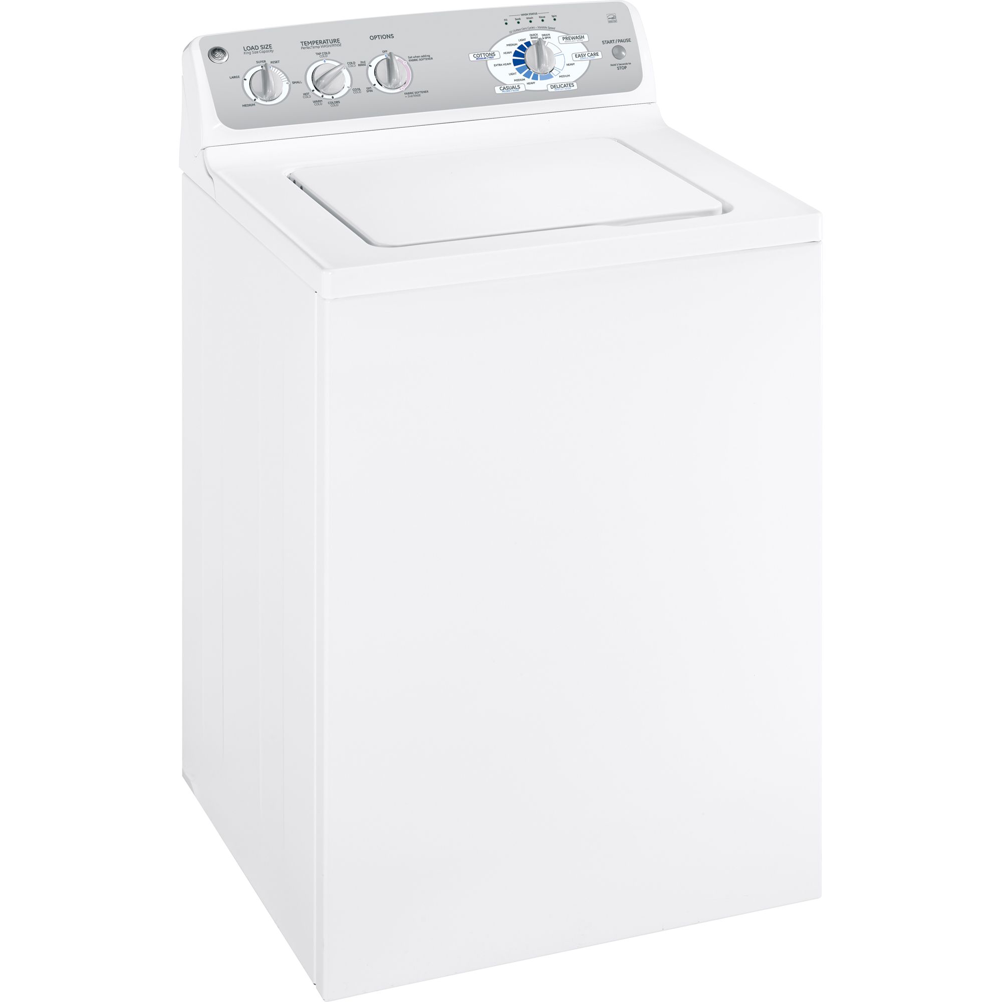 GE WHRE5550K0WW Washer