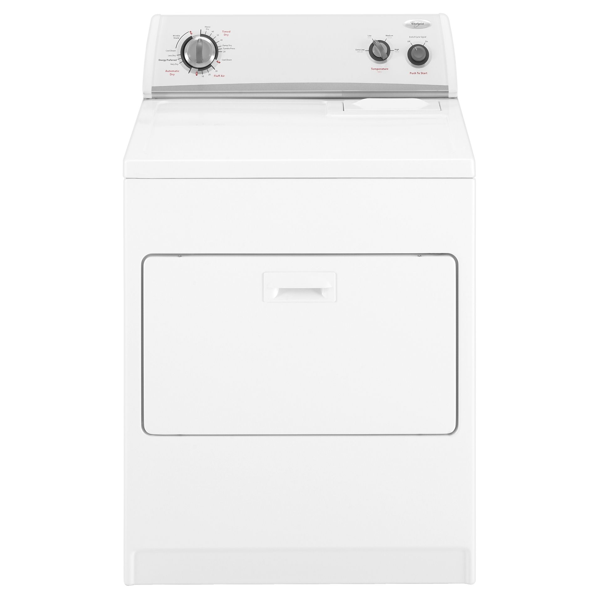 Whirlpool WED5200VQ0 Dryer