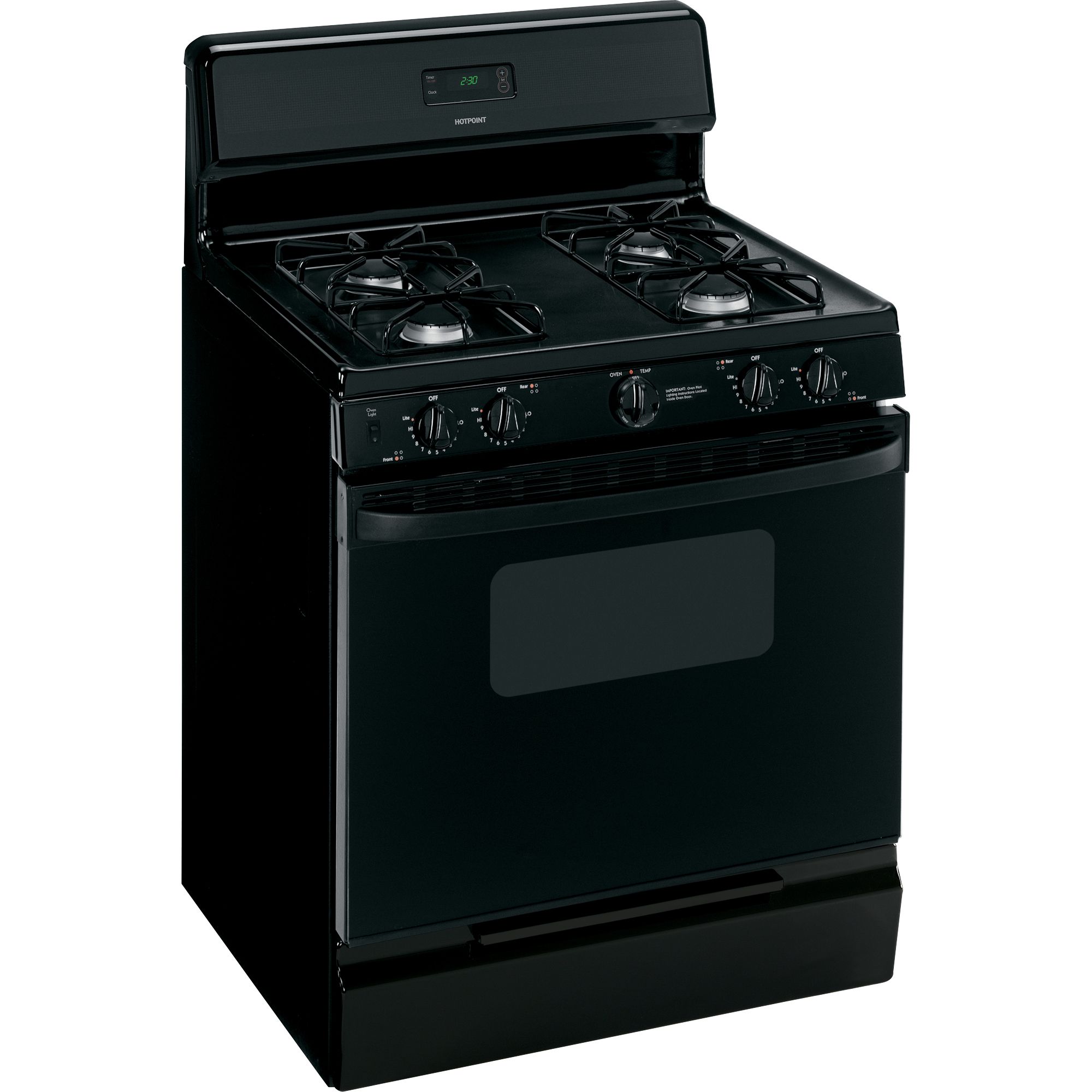 Hotpoint RGB533DEP2BB Gas Range
