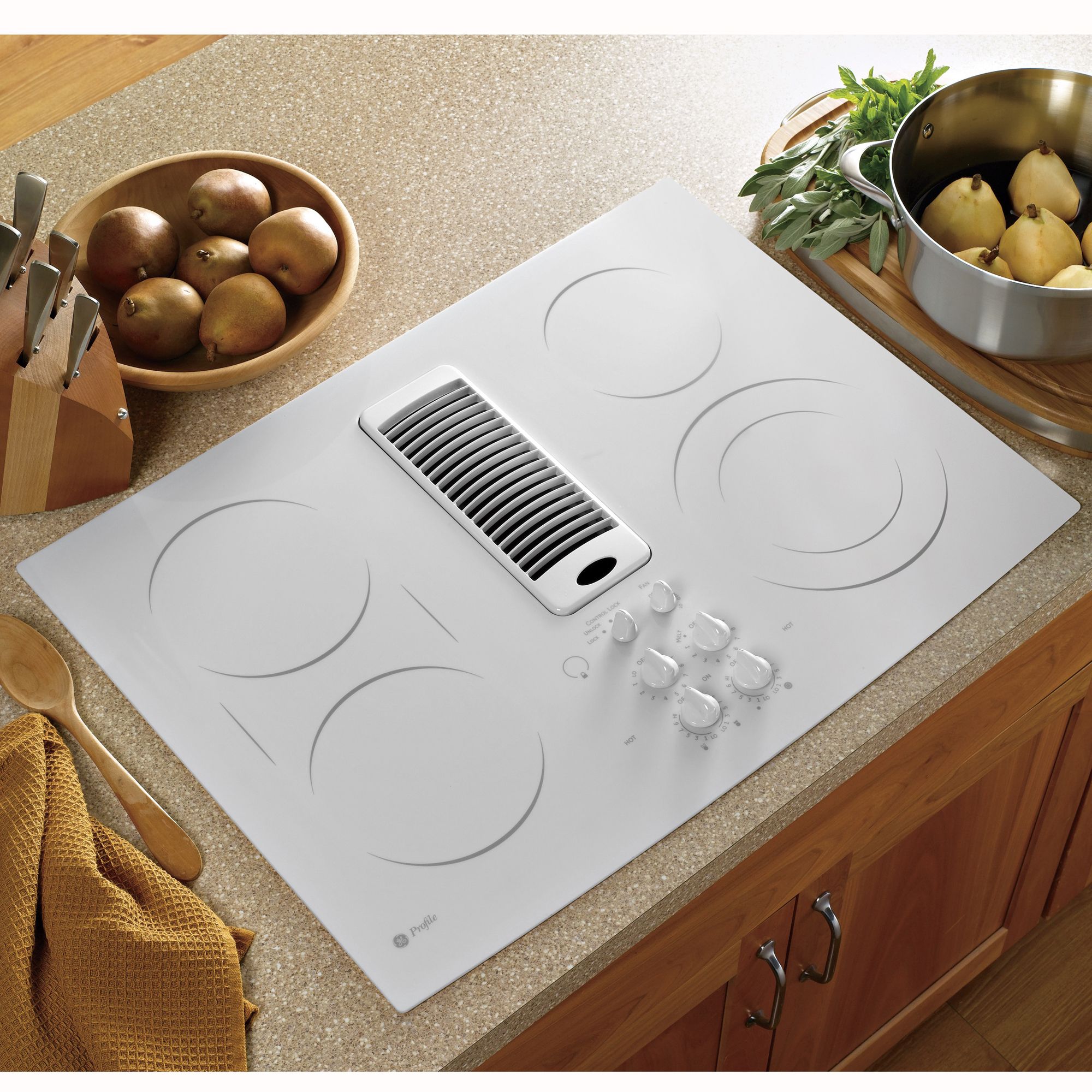 GE PP989TN2WW Electric Cooktop