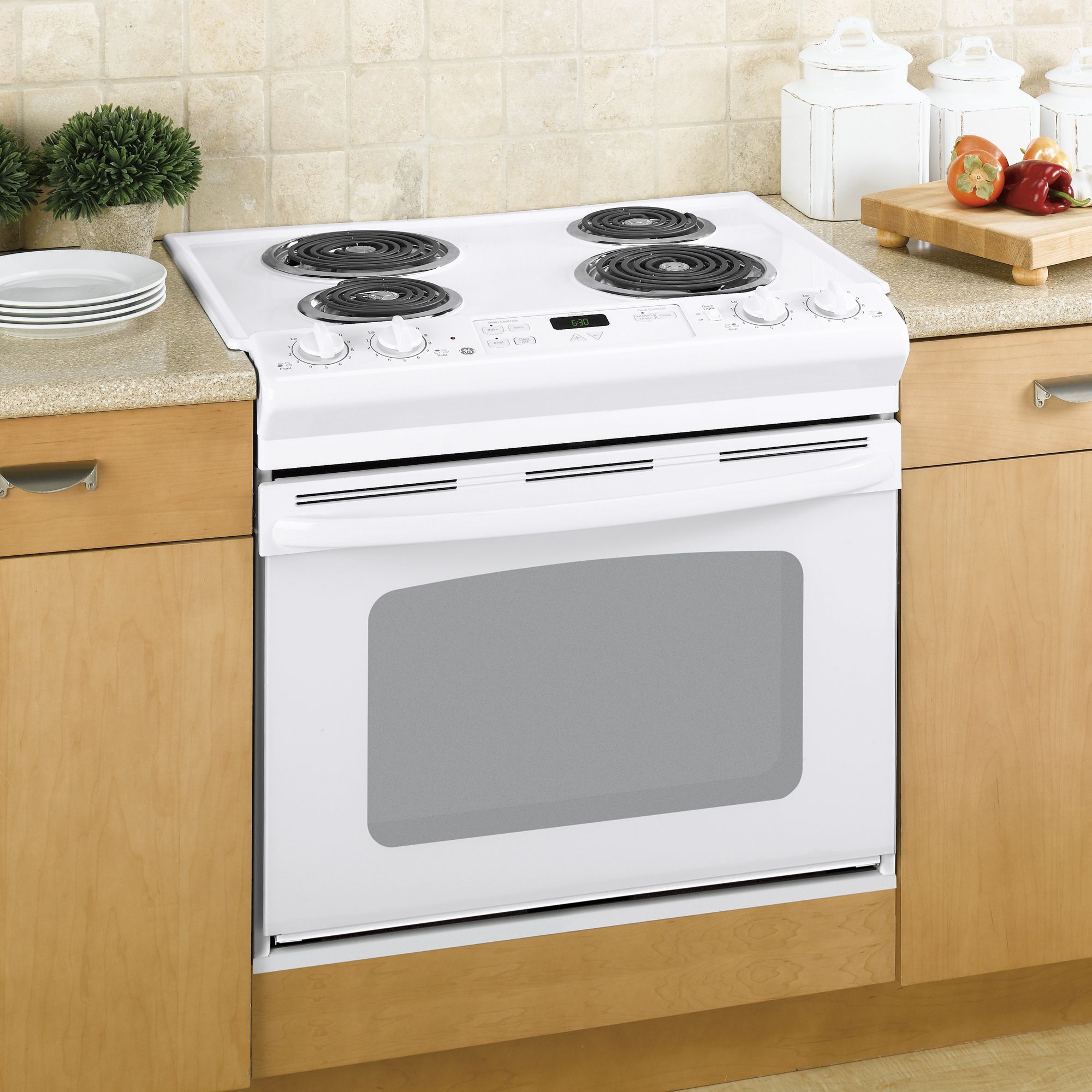 GE JDS28DN1WW Electric Range