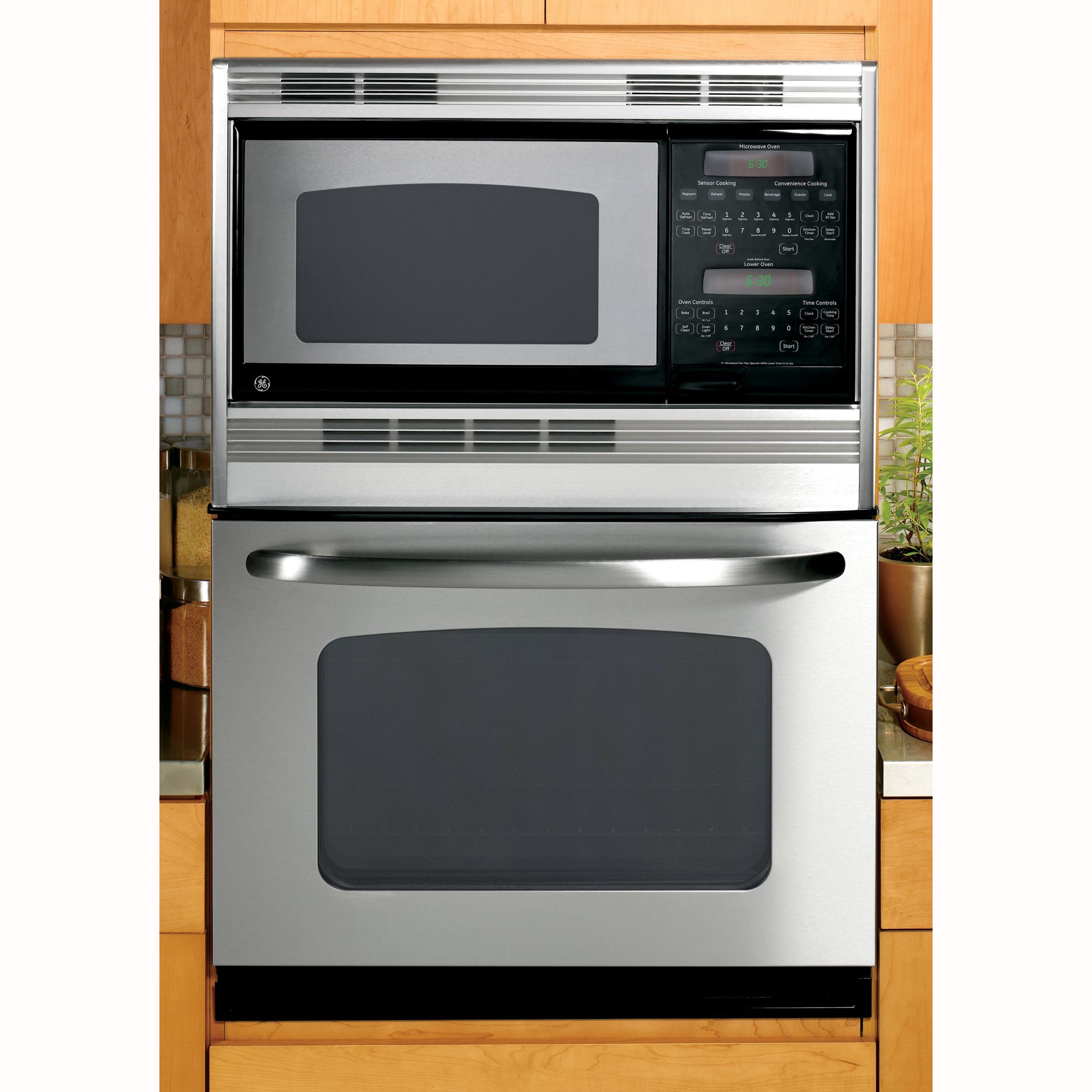 GE JTP90SP2SS Built-In Oven with Microwave
