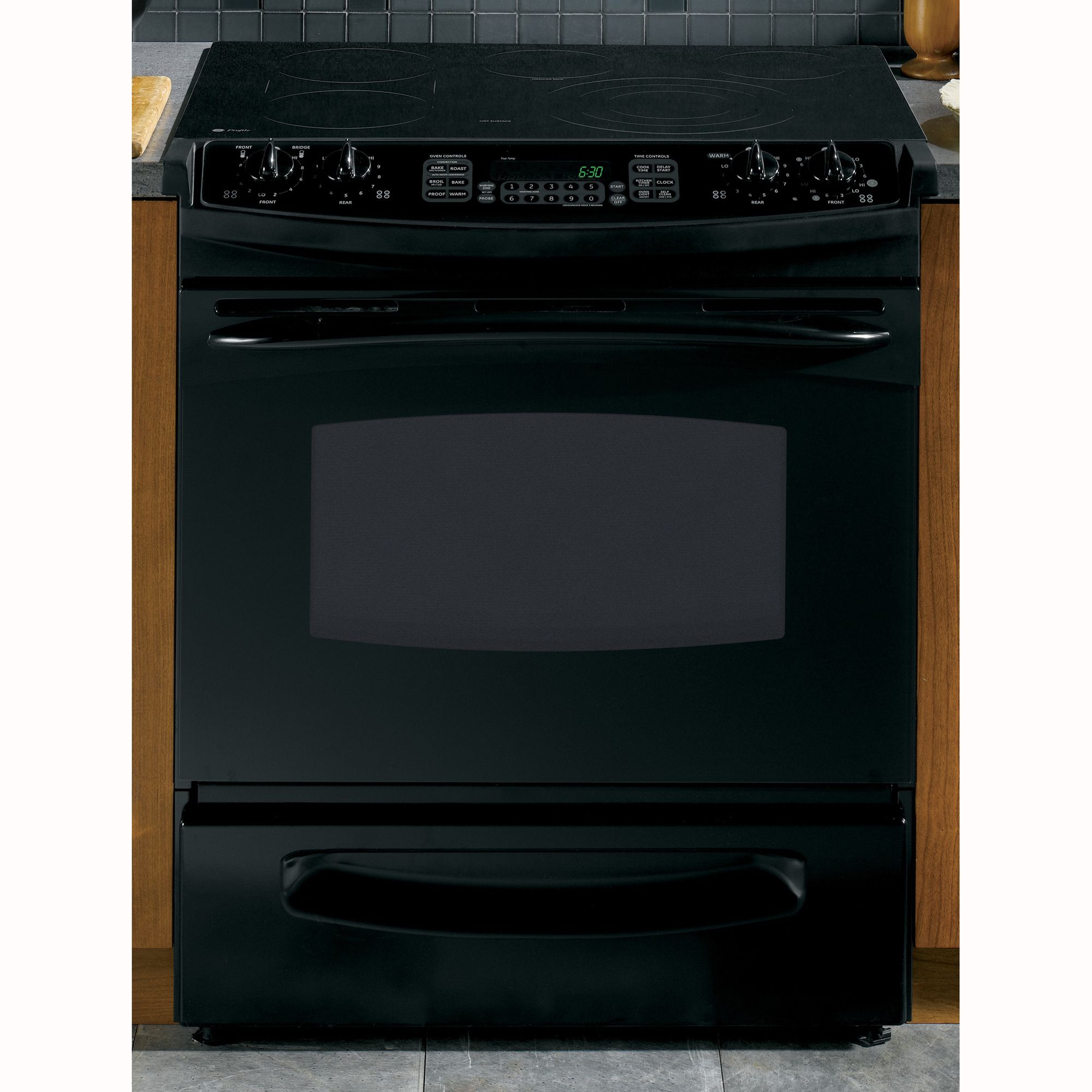 GE PS968DP2BB Electric Range