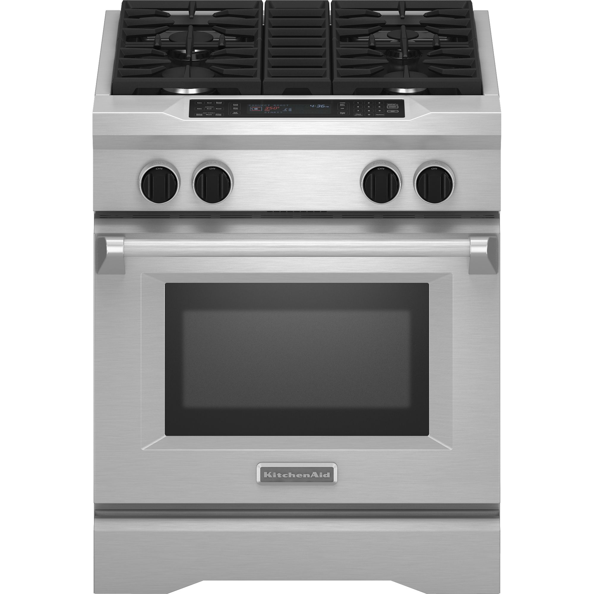 KitchenAid KDRS407VSS04 30" Dual-Fuel Range (Stainless)