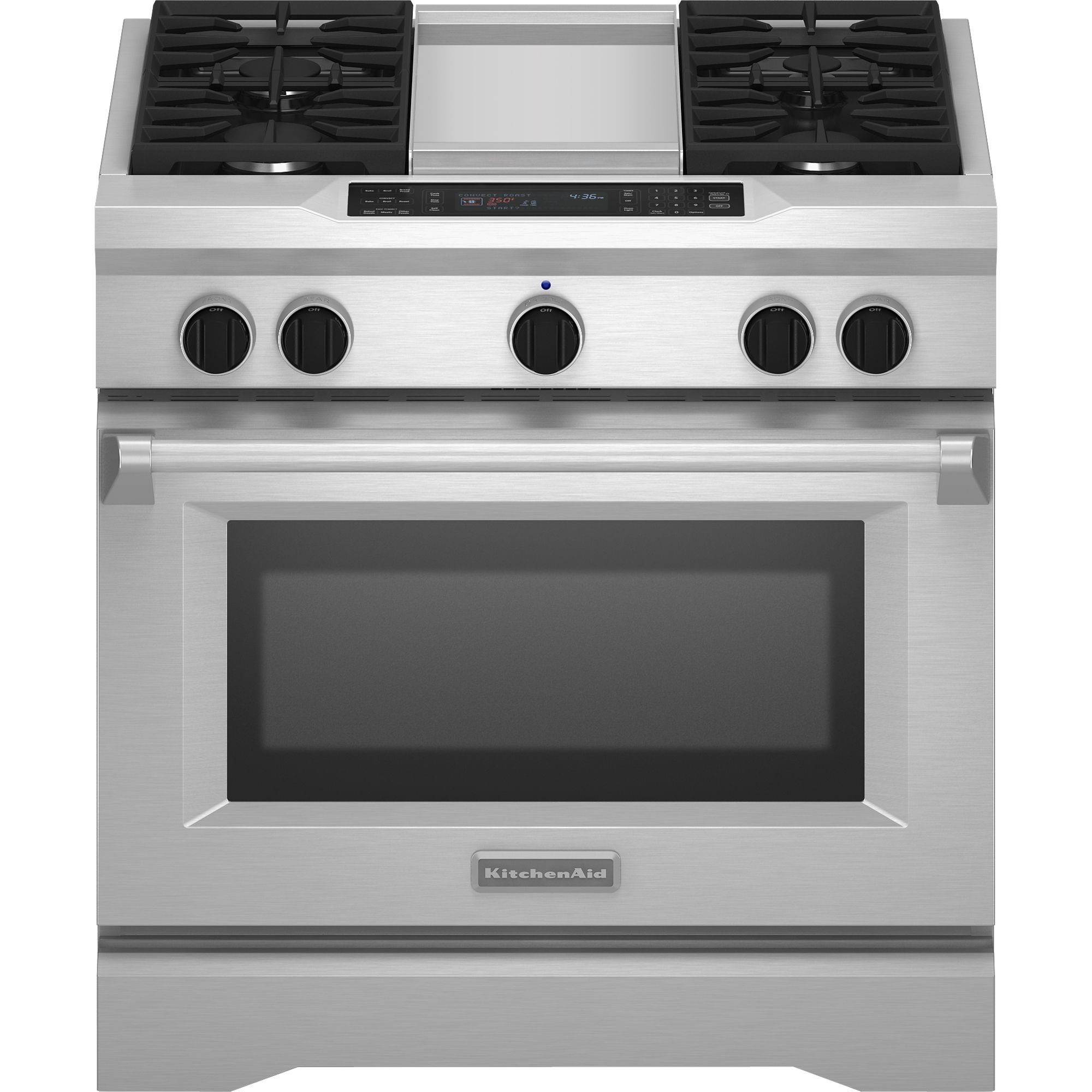 KitchenAid KDRS463VSS02 36" Commercial-Style Range Griddle (Stainless)