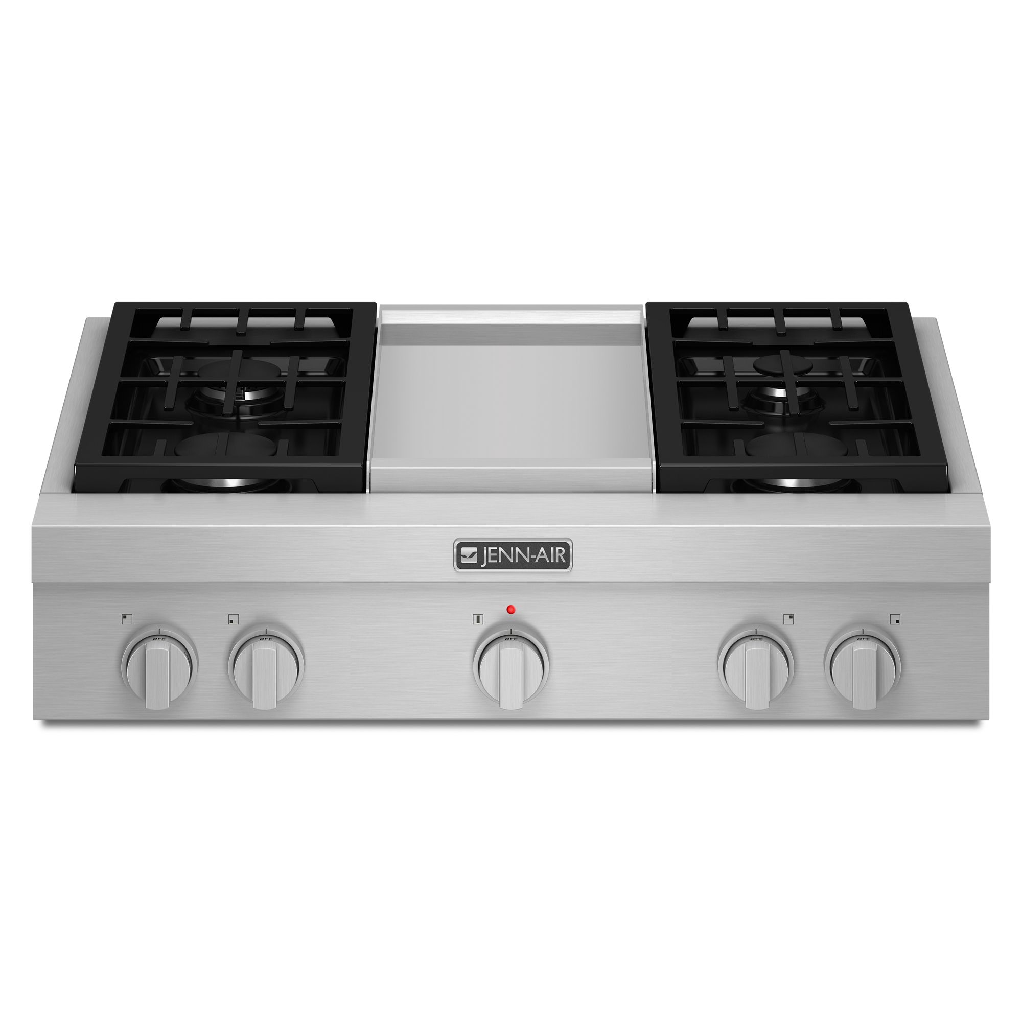 36" Professional Cooktop Griddle (Stainless) logo