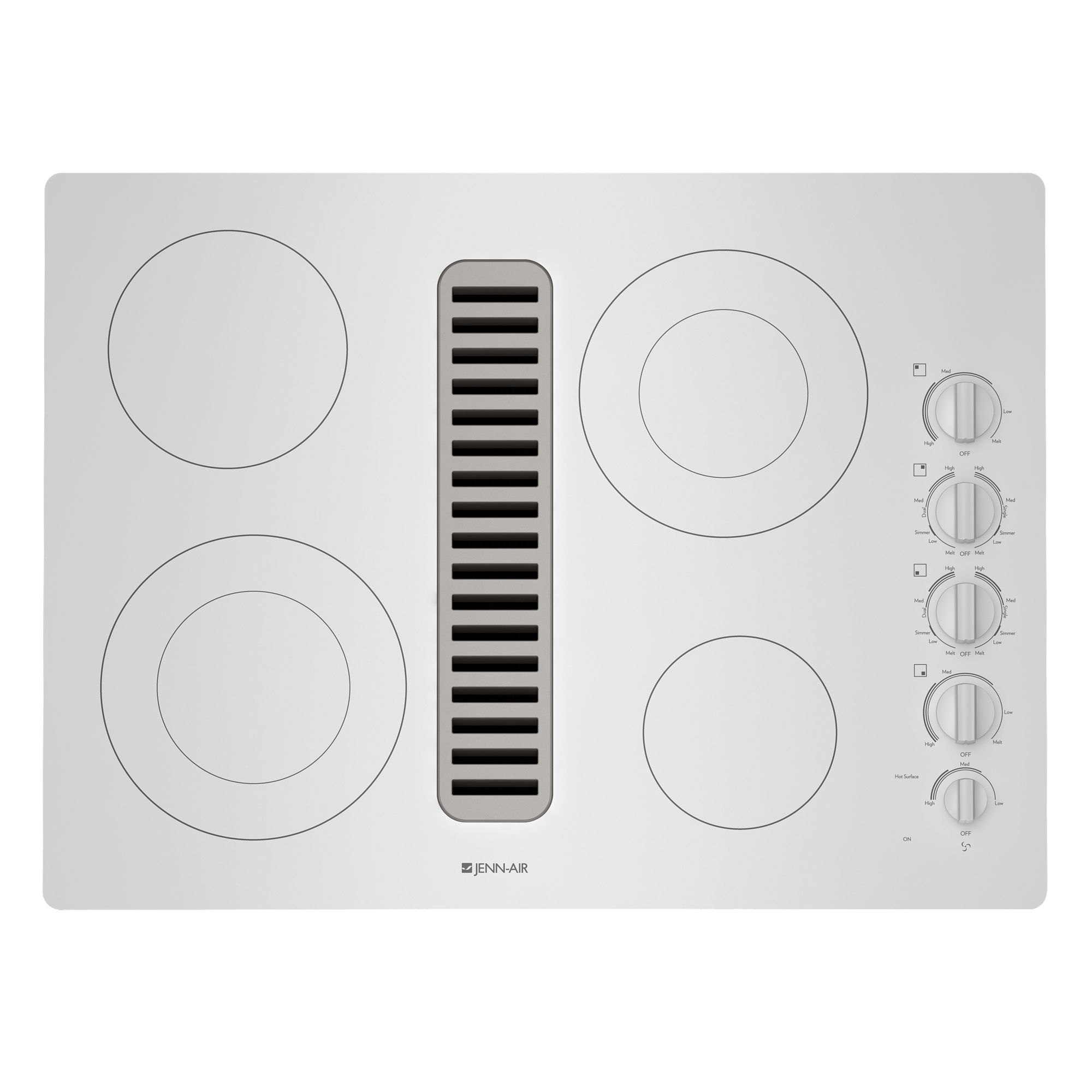 Jenn-Air JED3430WF01 30" Electric Built-In Downdraft Cooktop
