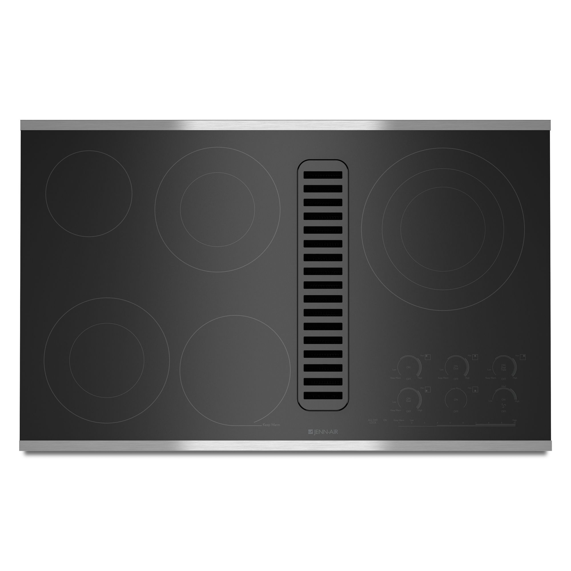 Jenn-Air JED4536WS01 36" Electric Downdraft Cooktop