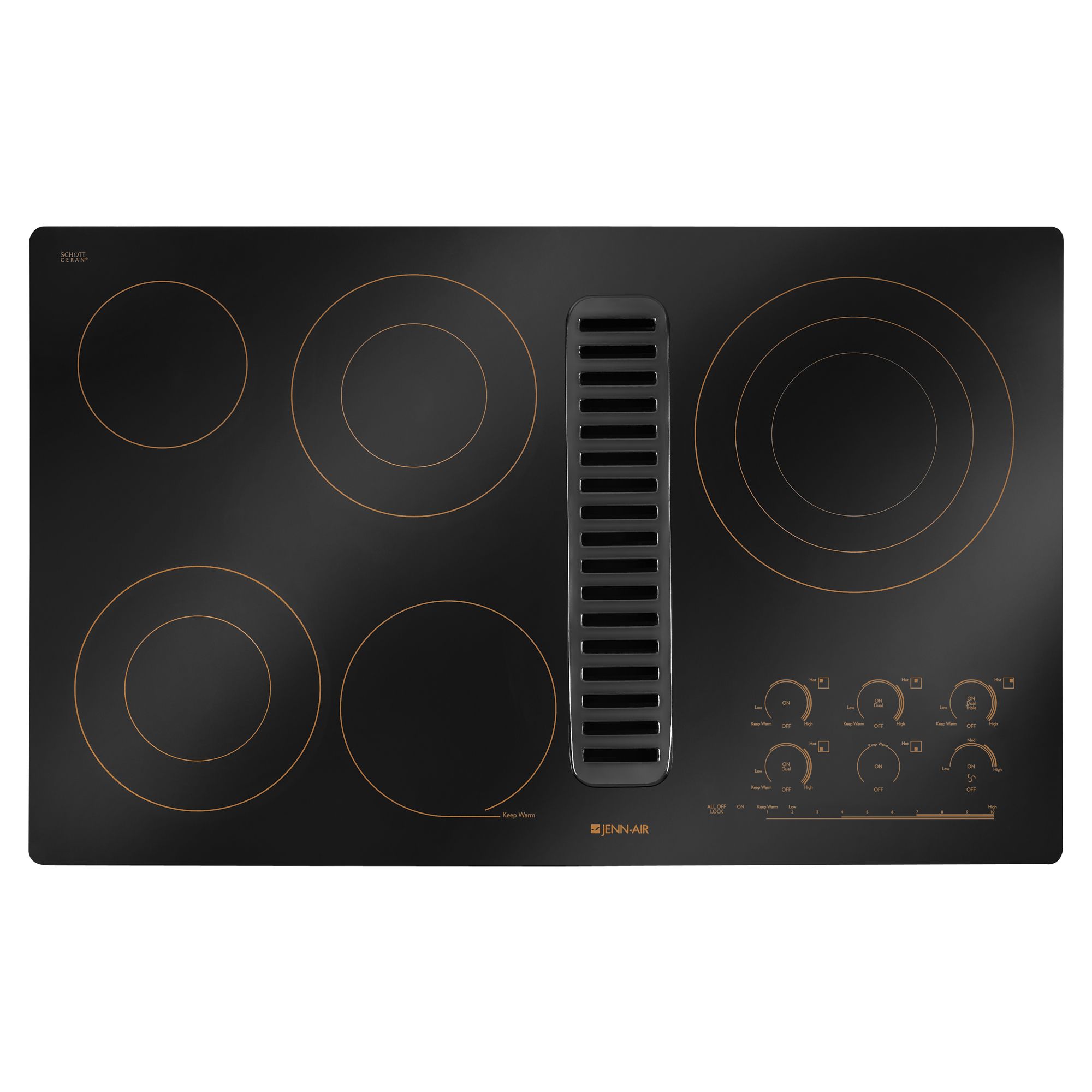 Jenn-Air JED4536WR00 36" Electric Downdraft Cooktop