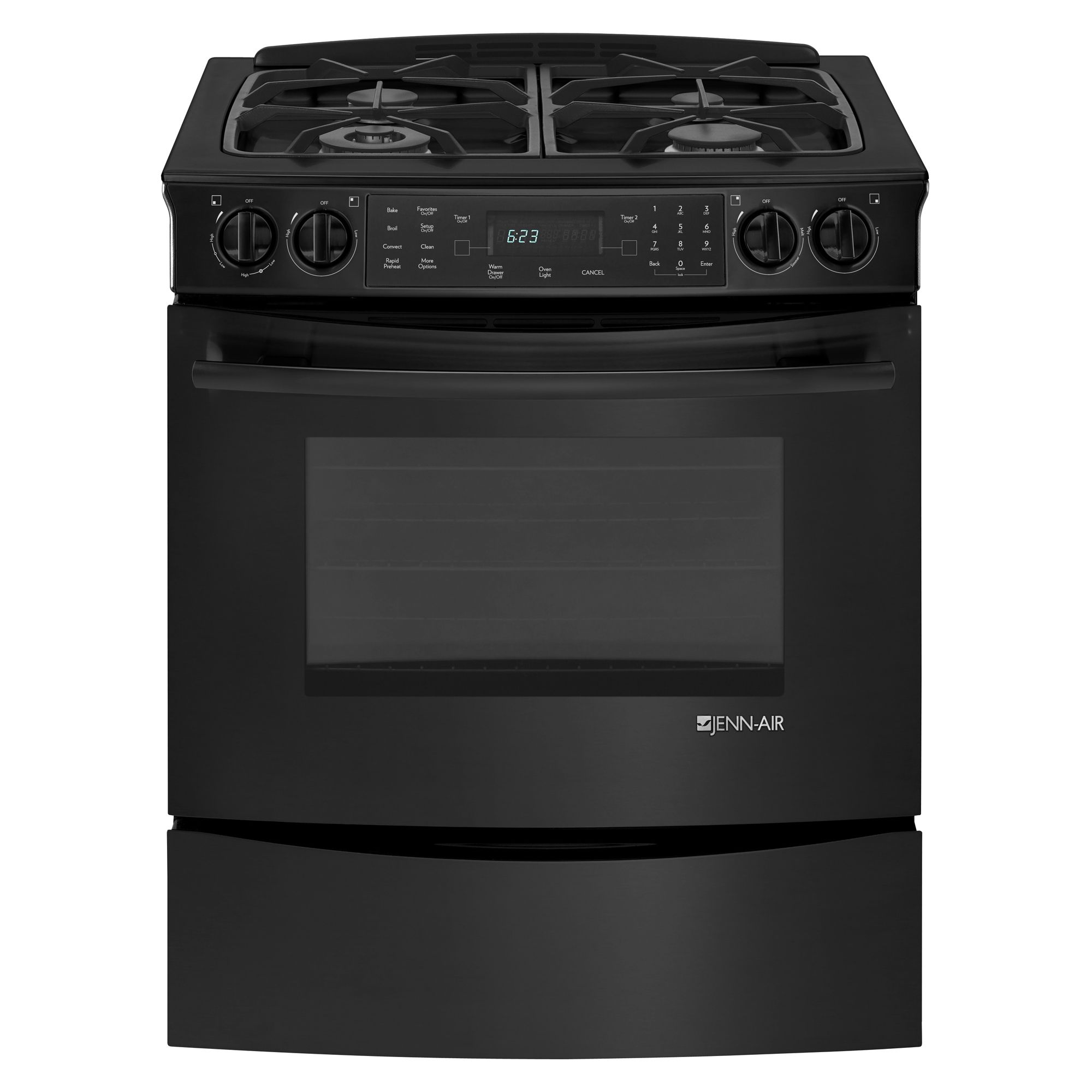 Jenn-Air JDS8850CDB01 30" Dual-Fuel Slide-In Range