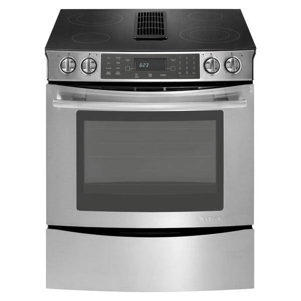 Jenn Air Jes9800cas 30 Slide In Electric Downdraft Range W