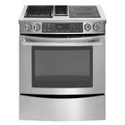 30" Electric Slide-In Range logo