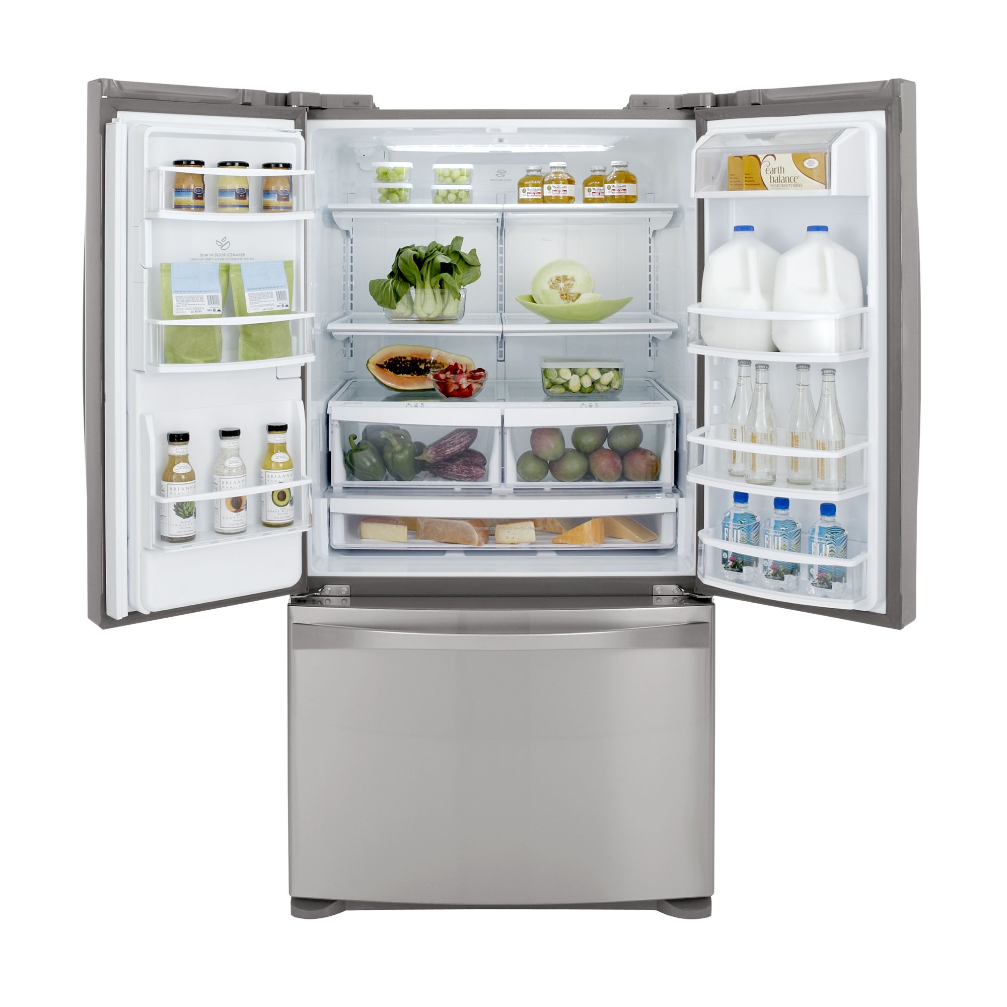 Kenmore Elite 71056 27 6 Cu Ft French Door Bottom Freezer Refrigerator