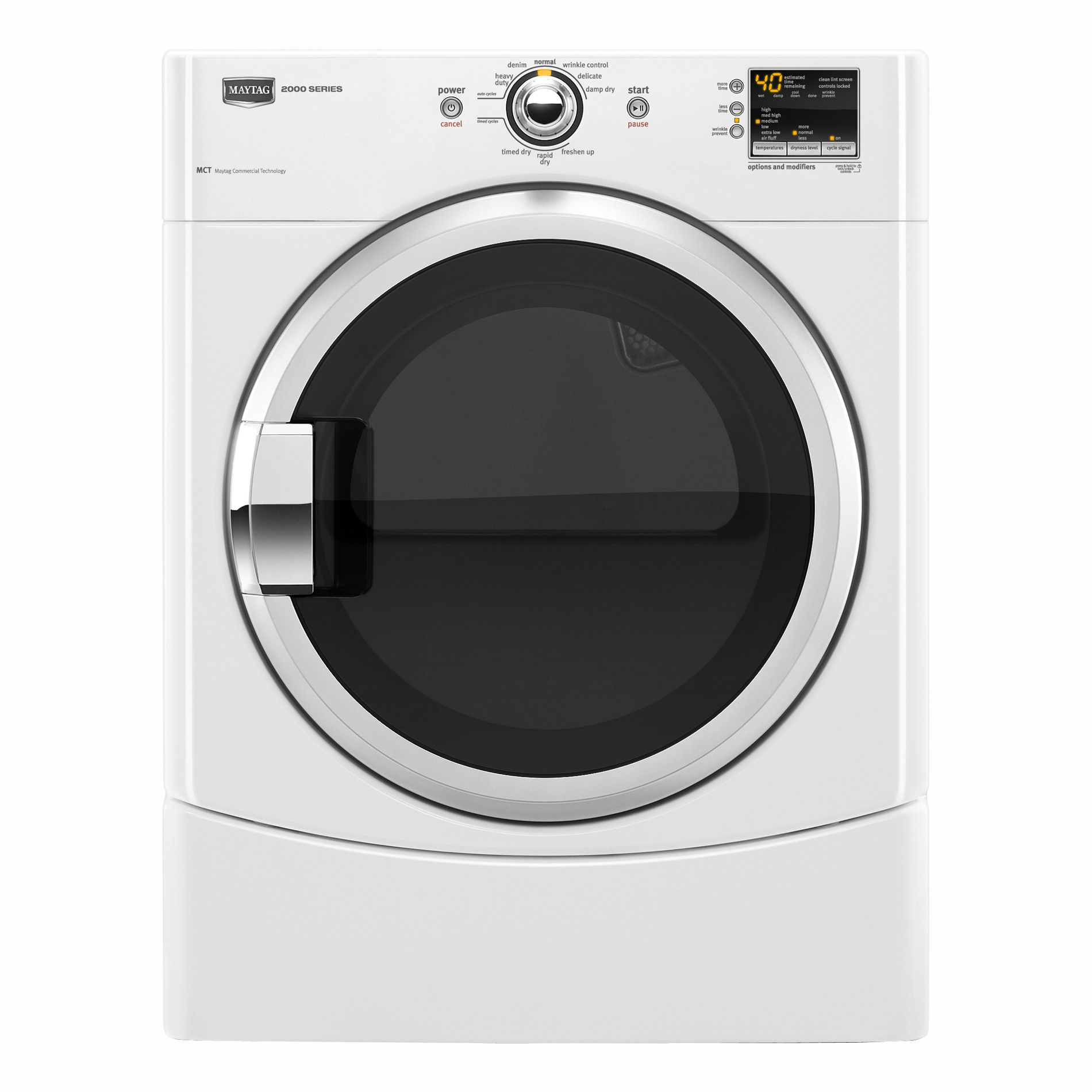 Maytag MGDE200XW1 27" Gas Dryer