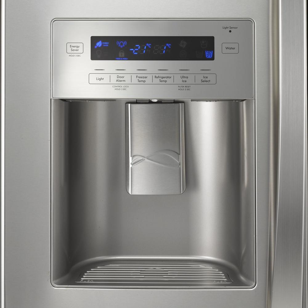 Kenmore Elite 71033 25 0 Cu Ft French Door Bottom Freezer Refrigerator Stainless Steel