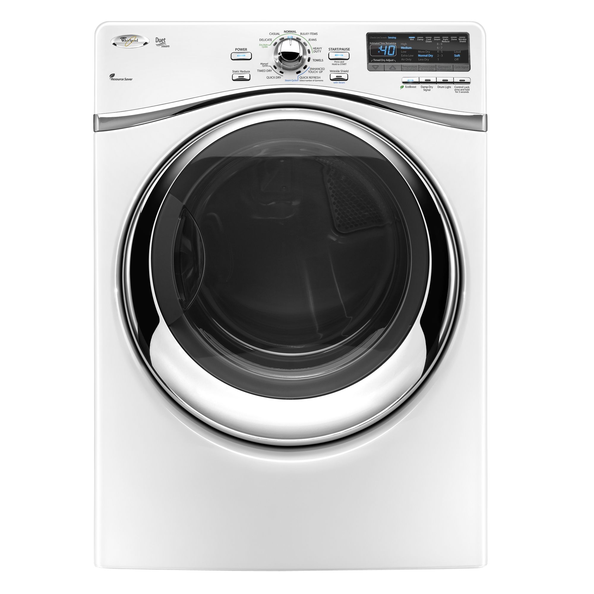 Whirlpool WED95HEXW2 27" Electric Dryer