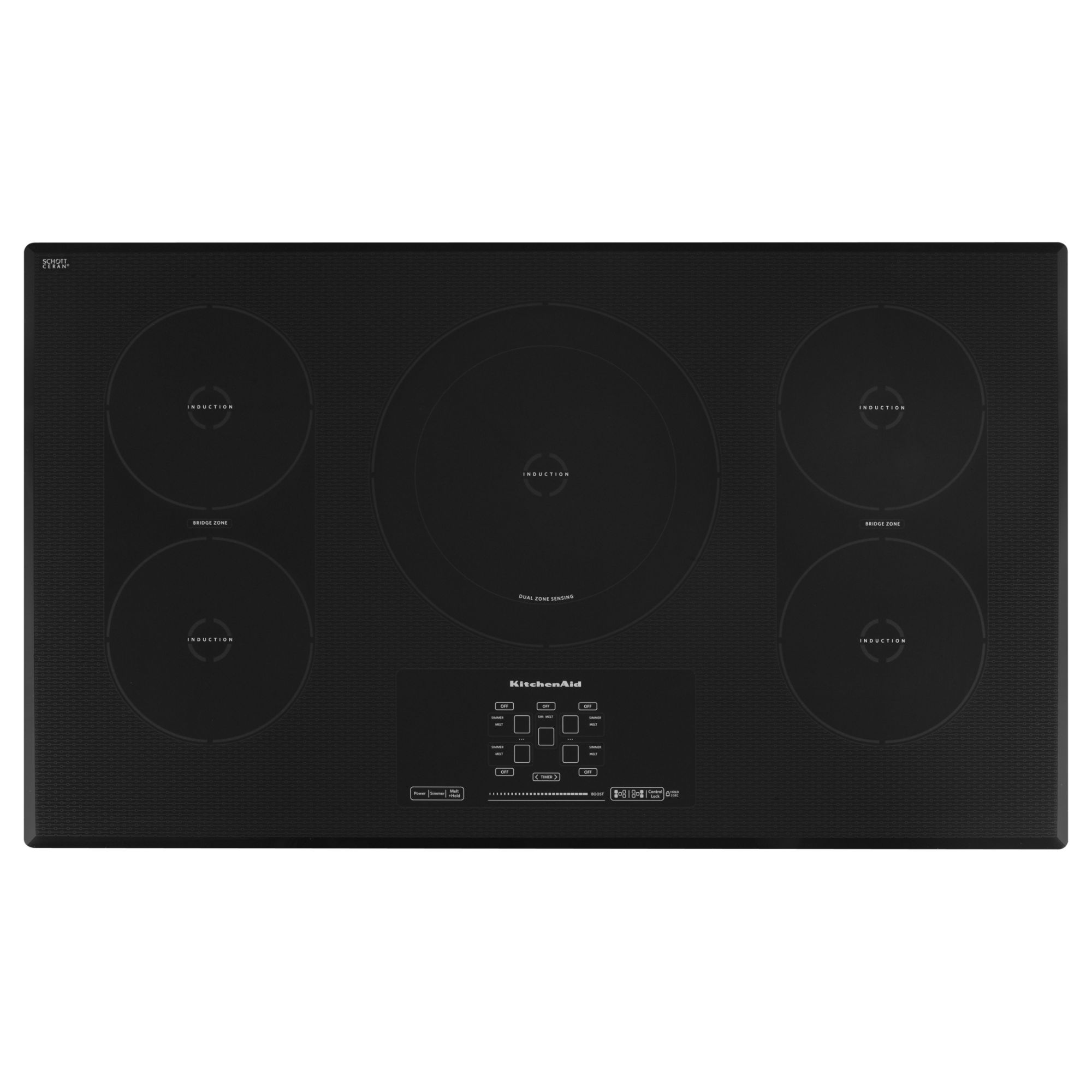 KitchenAid KICU569XBL00 36" Induction Cooktop