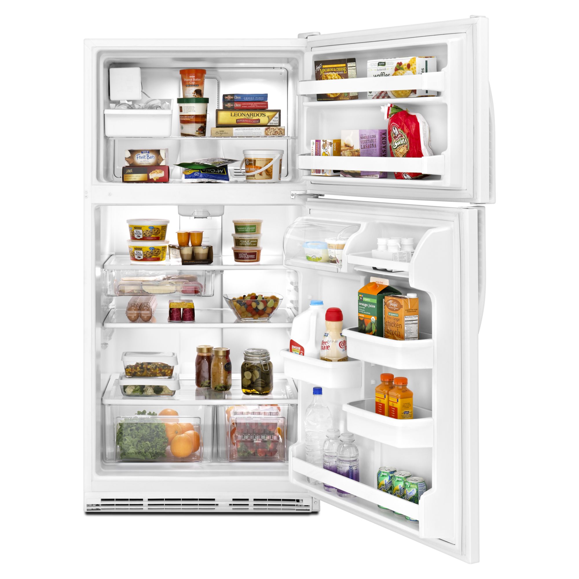 Kenmore 72152 21 0 Cu Ft Top Freezer Refrigerator W Ice Maker White