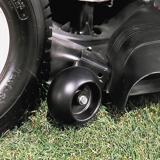 Riding lawn best sale mower deck wheels