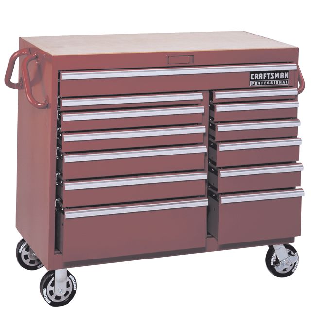 46" 13-Drawer Mobile Tool Cart logo