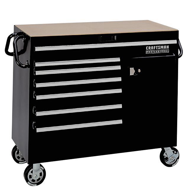 46" 7-Drawer Tool Cart logo