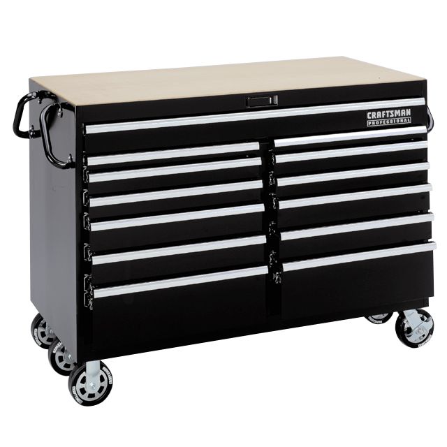 56" 13-Drawer Mobile Tool Cart logo