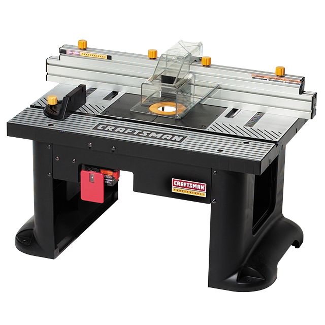 Craftsman professional router deals table