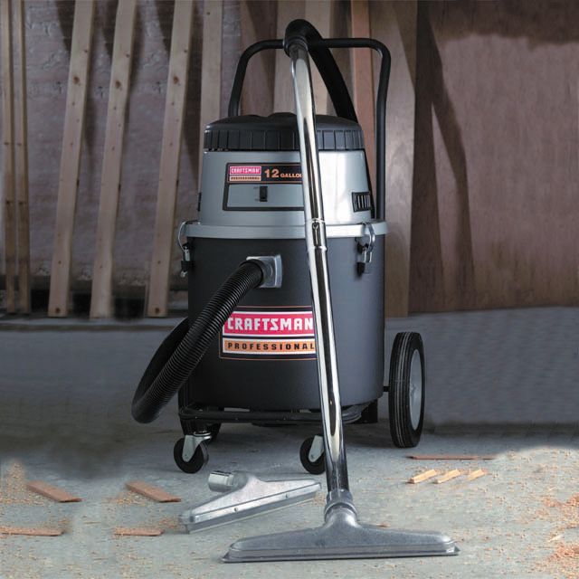 Craftsman 113179045 12-Gallon Commercial Wet/Dry Vacuum